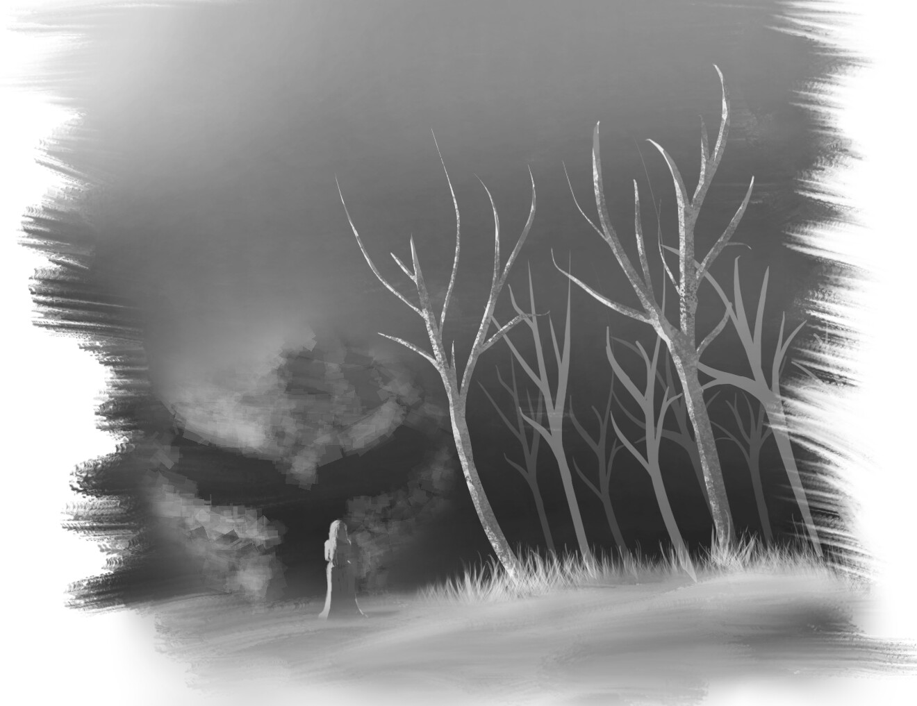 ArtStation night forest