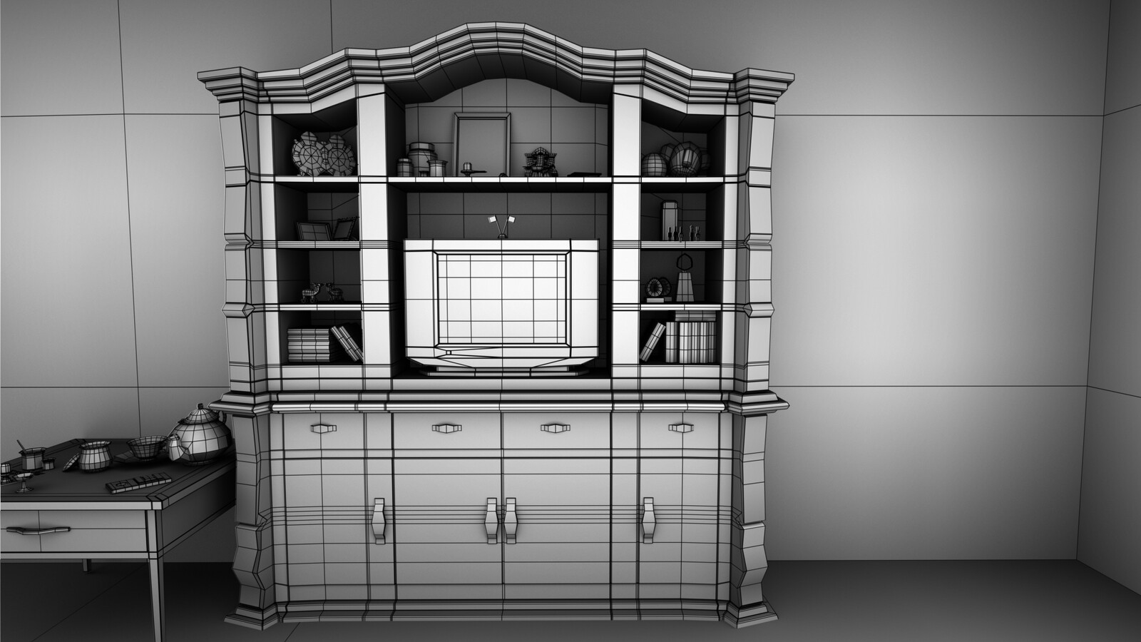 Cupboard Wireframe