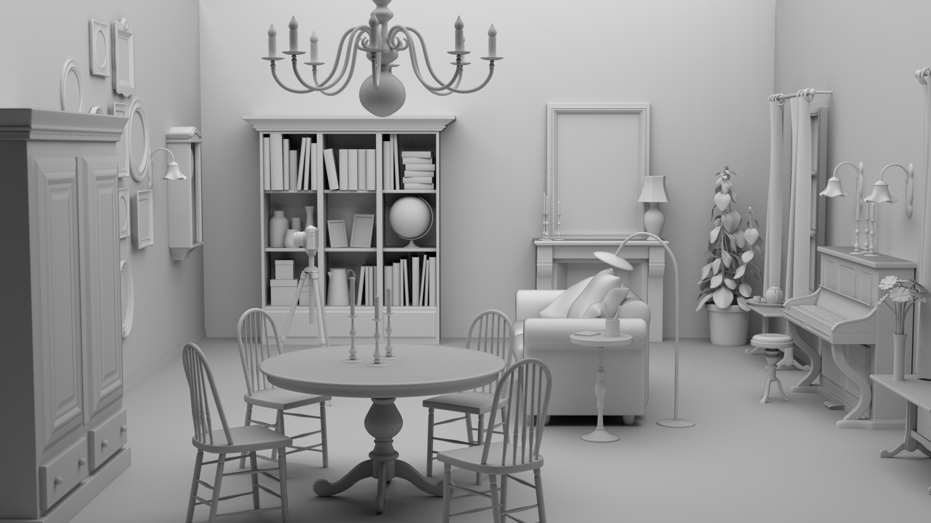 Artstation Gilda S Living Room Lara Mattelart