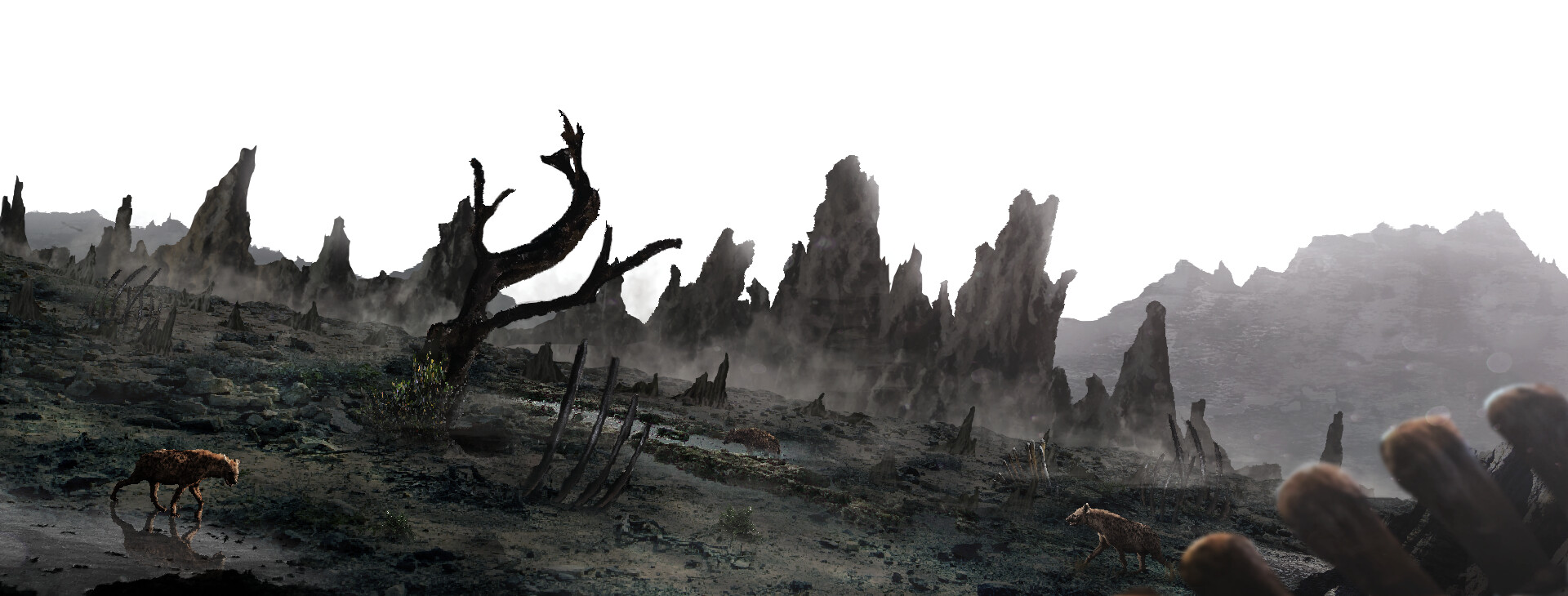 ArtStation - Elephant Graveyard
