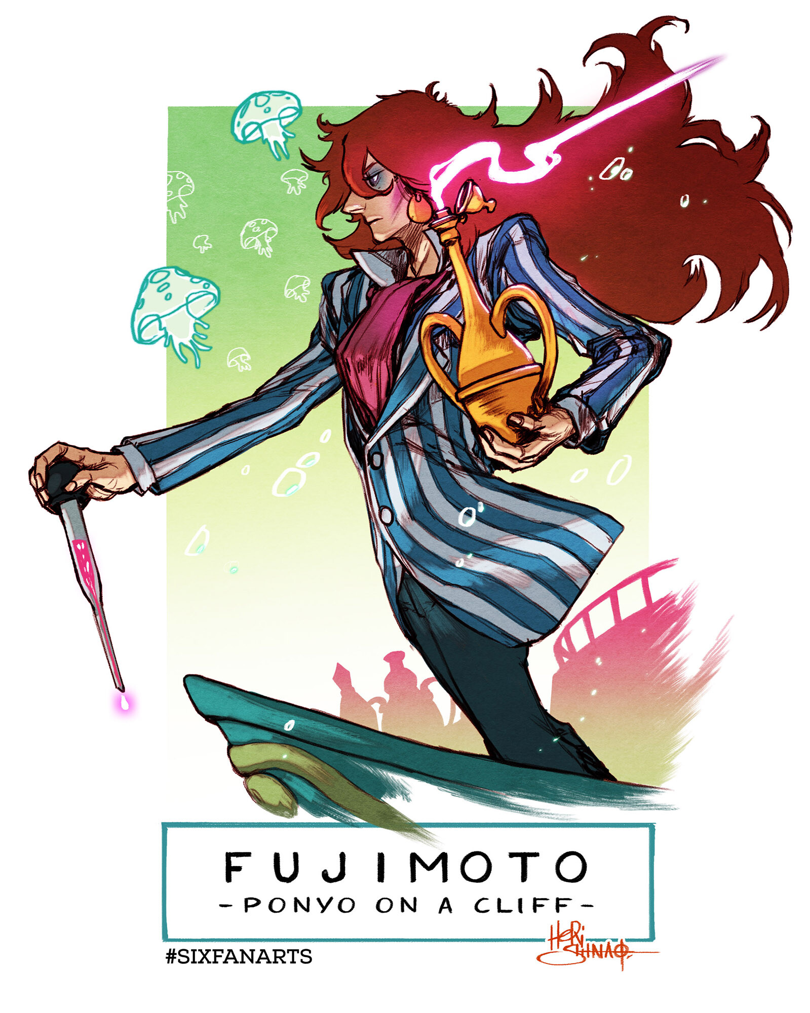 Artstation Fujimoto Sixfanarts Heri Shinato