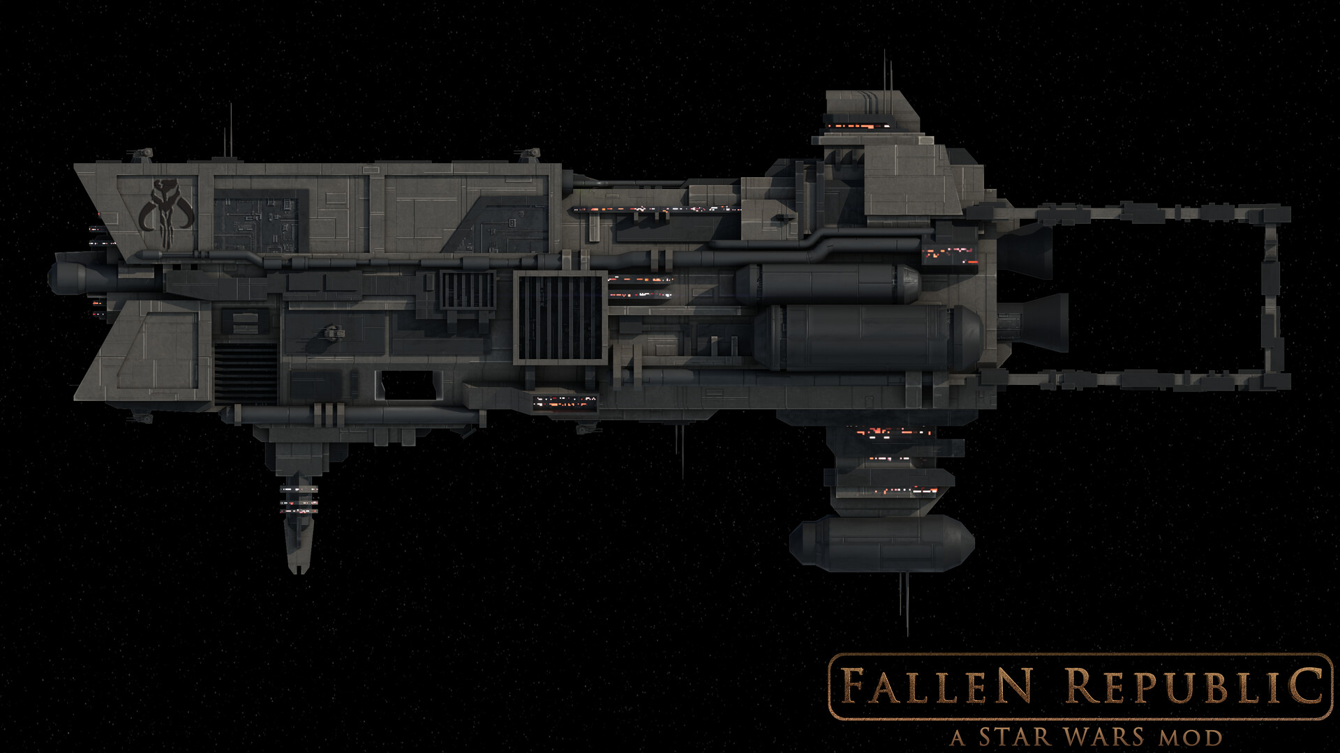 Daniel T. - Fallen Republic Mandalorian Lictor- Class Heavy Cruiser