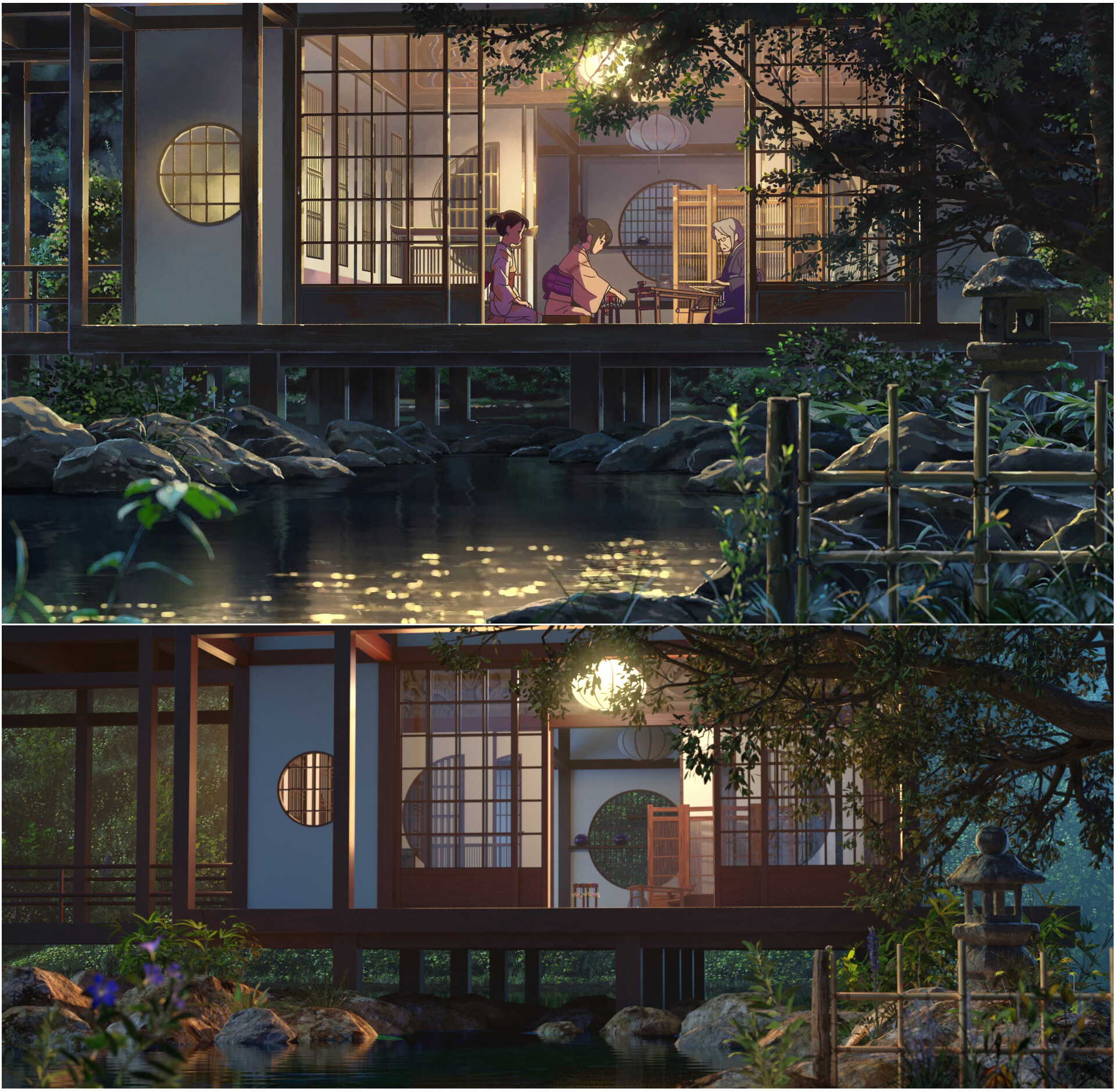 Artstation Your Name Mitsuha House Aakash Kumar