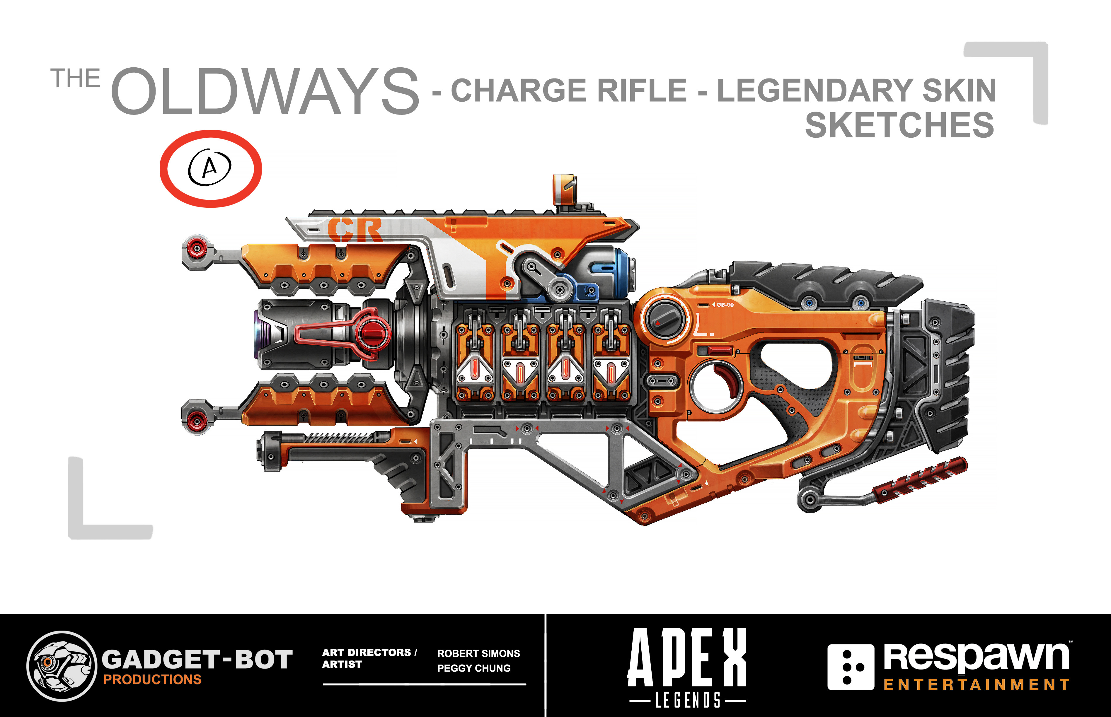 Gadget Bot Productions Apex Charge Rifle Old Ways Event Legendary Skin