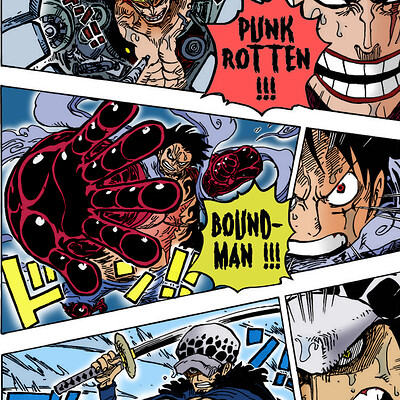 Artstation One Piece Chapter 979 Coloring