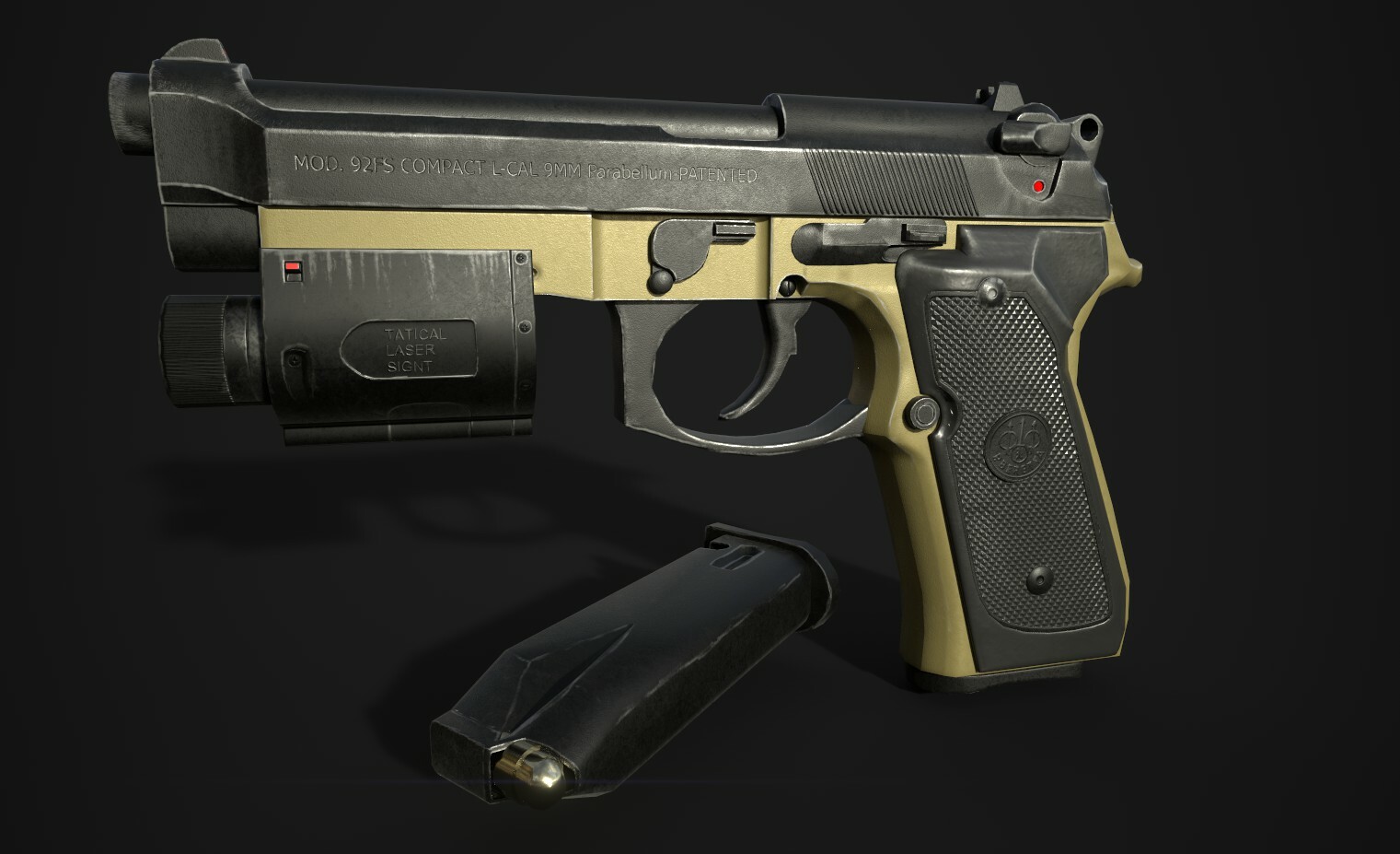 Beretta M9A1 Laser Lee Kellett Beretta M9a1 lee kellett