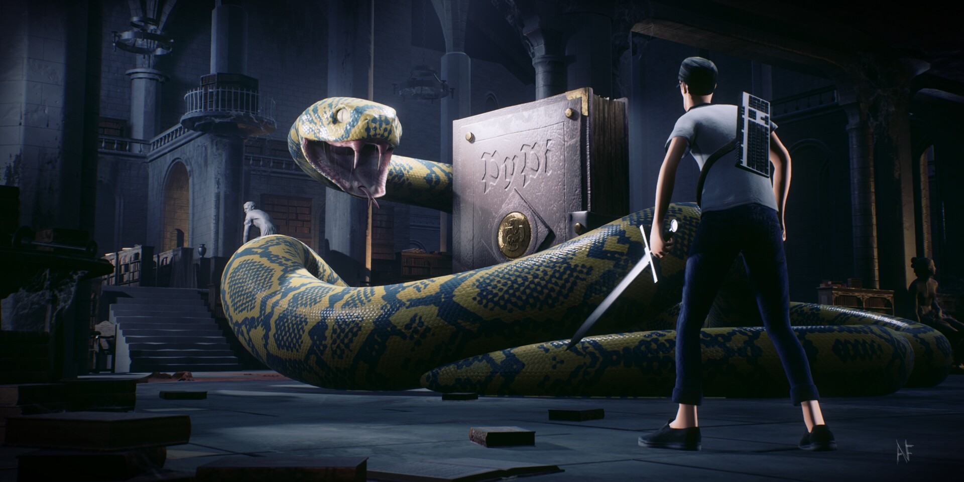 ArtStation - Python Library - Library Challenge - CGBoost