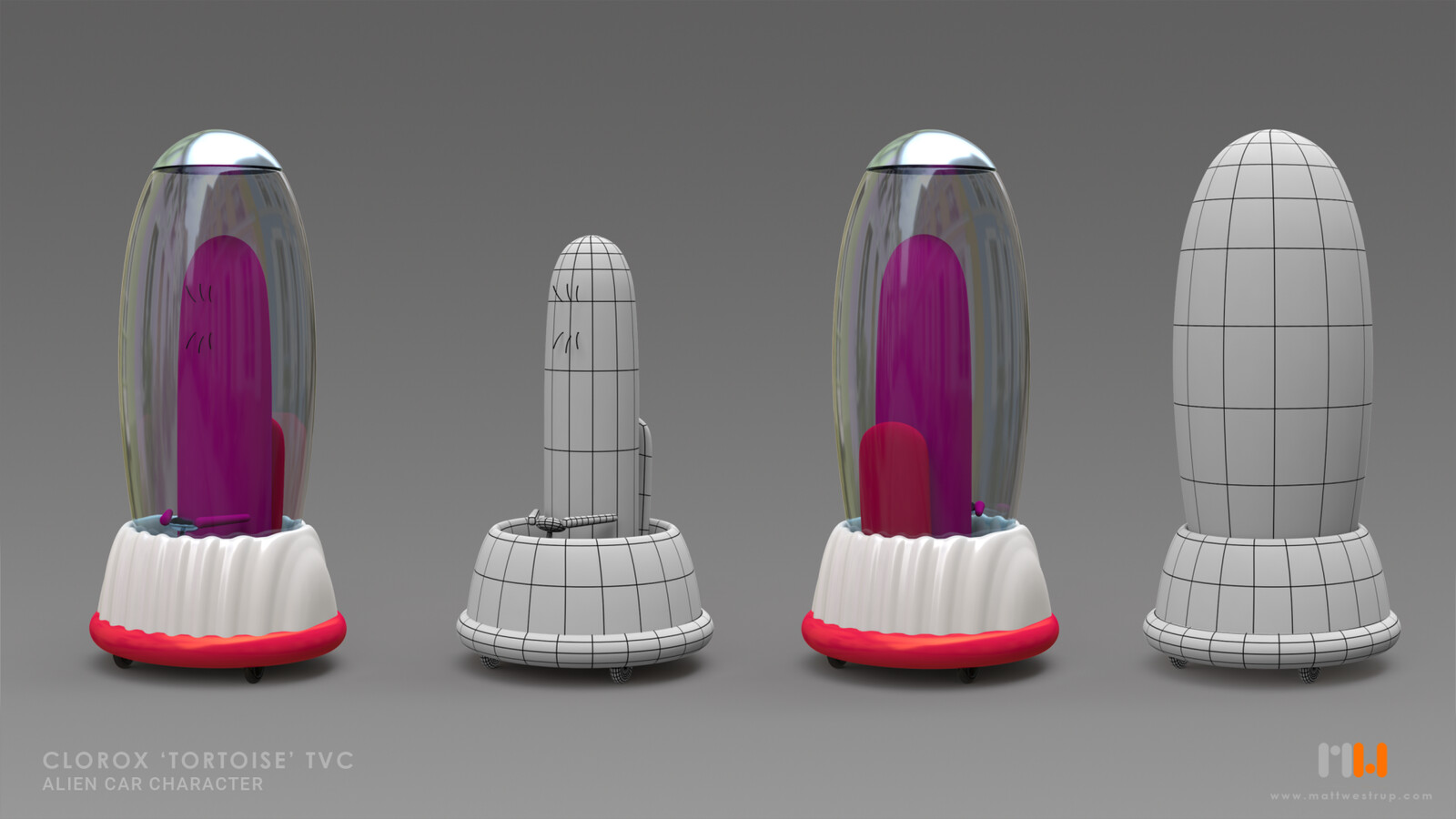 Role: Alien Car modelling and texturing.