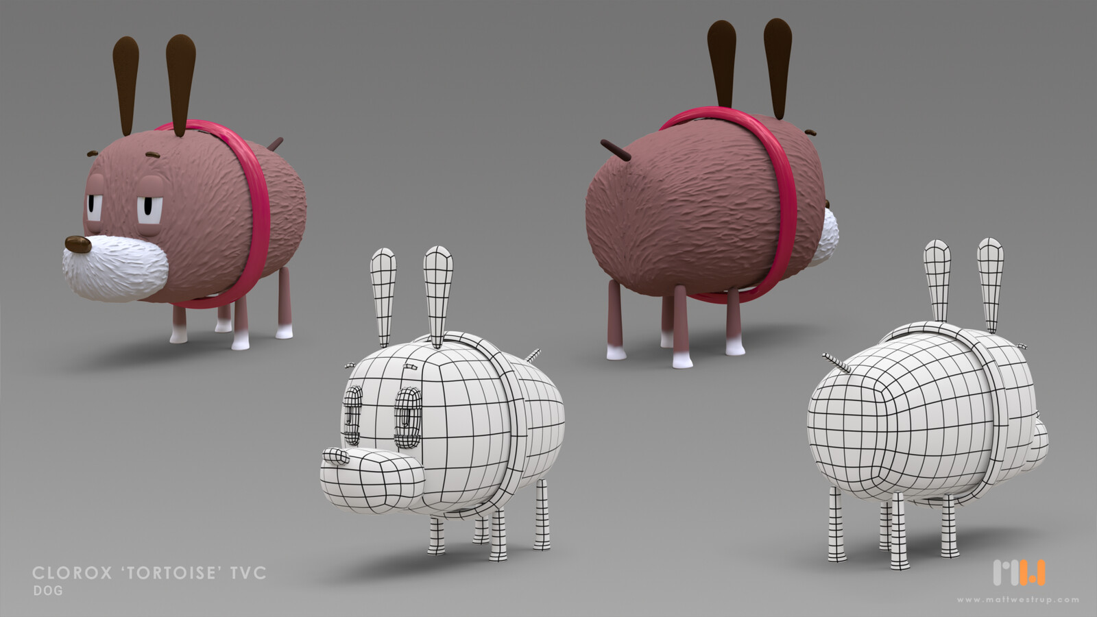 Role: Dog modelling and texturing.