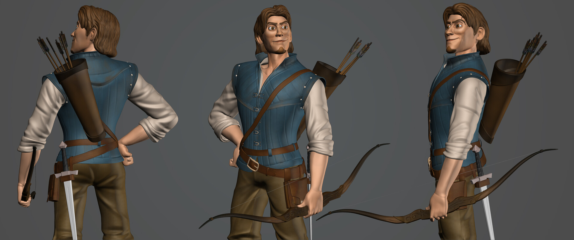 Tangled Concept Art Flynn TANGLED CONCEPT ART — CLAIRE KEANE Claire