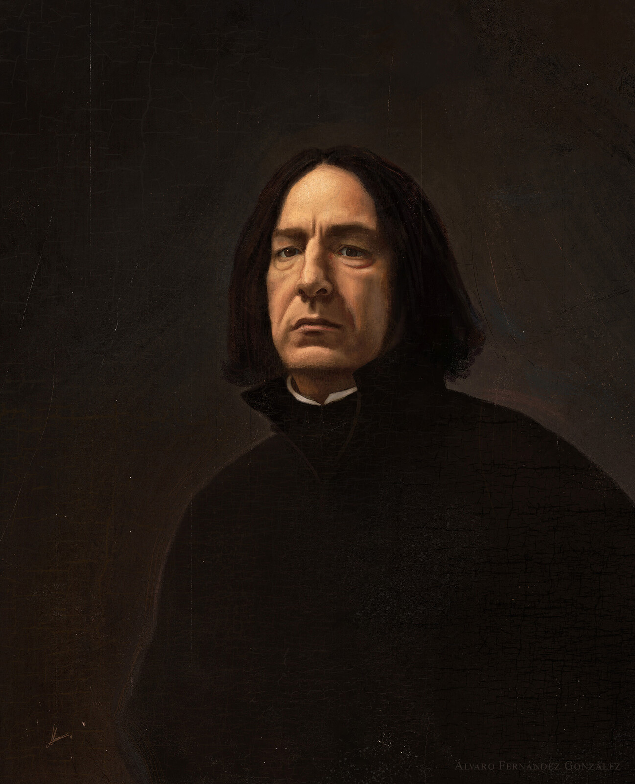 Artstation Severus Snape Alvaro Fernandez Gonzalez