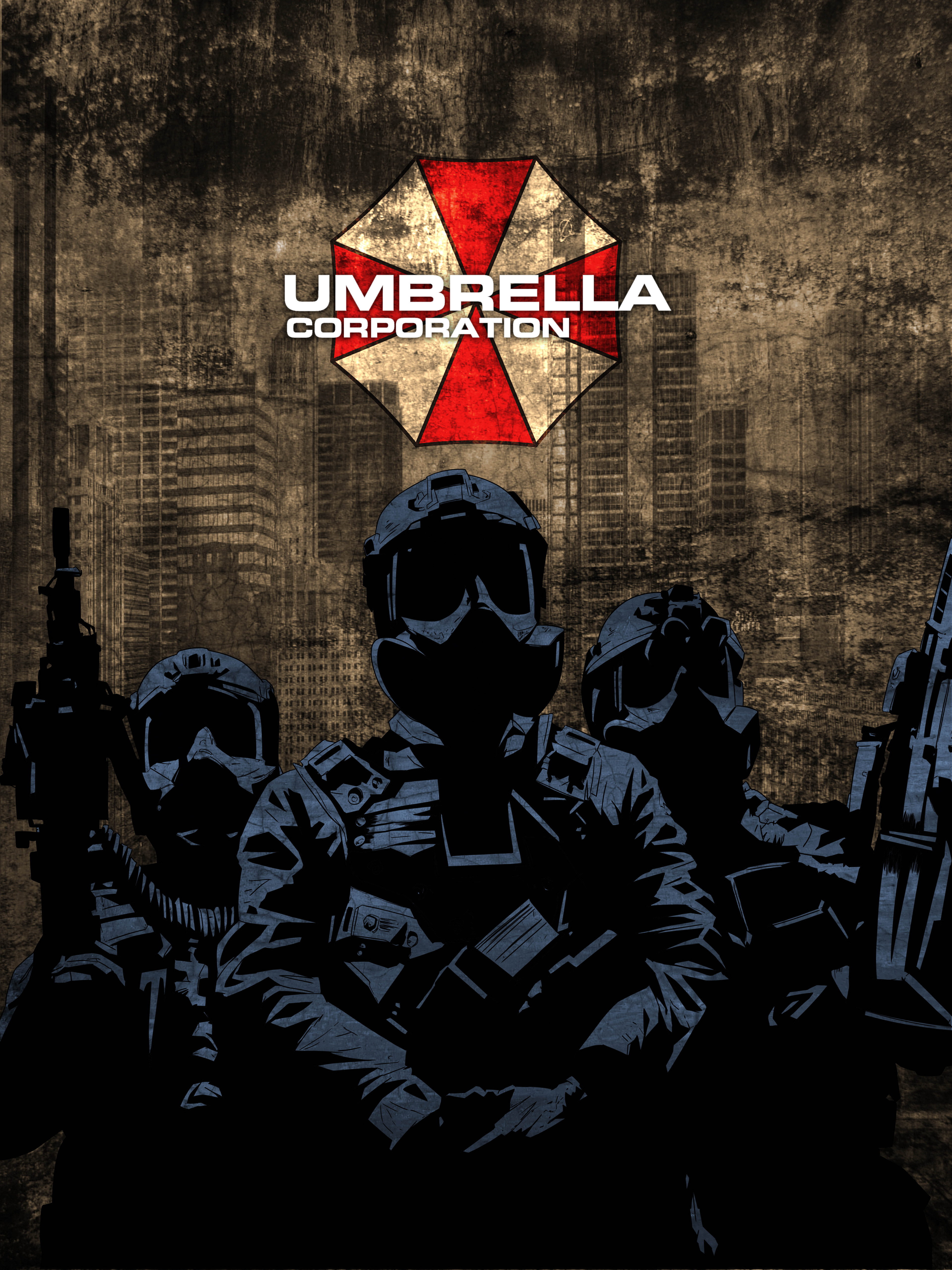 Artstation Umbrella Soldiers Manuel Herrera Araya