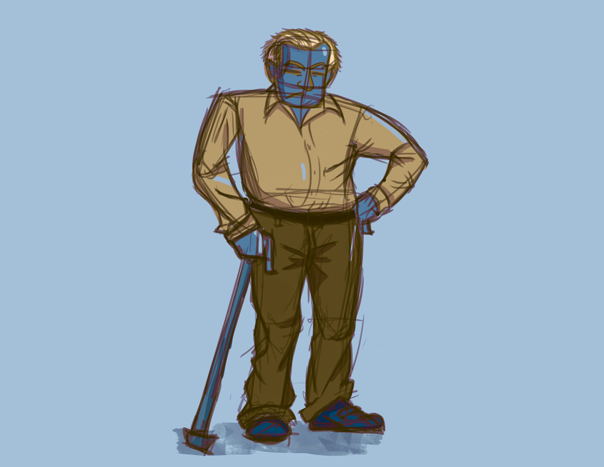 Artstation Character Design Oldman Felipe Finn