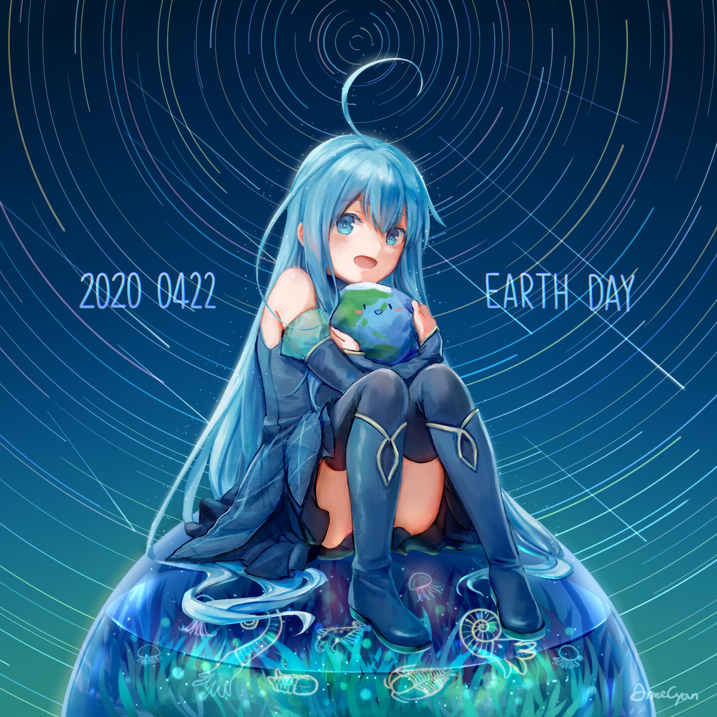 Anime Earth Day