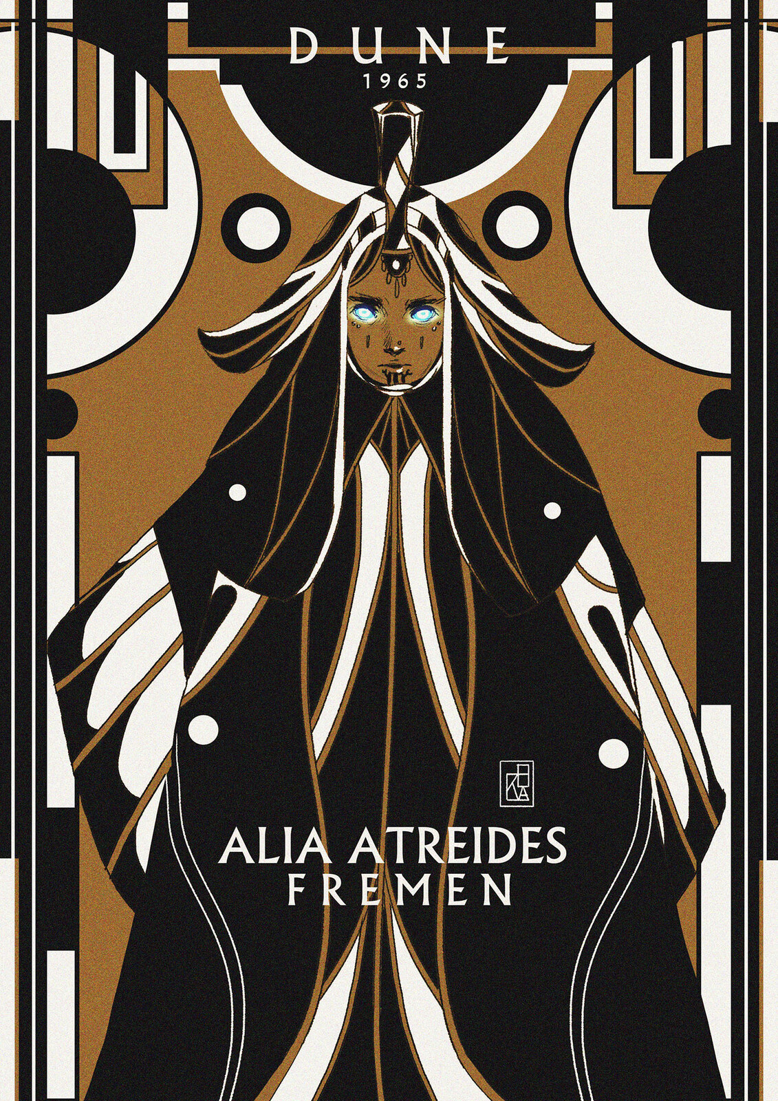Alia Atreides, St. Alia of The Knives of the Fremen of Arrakis. 