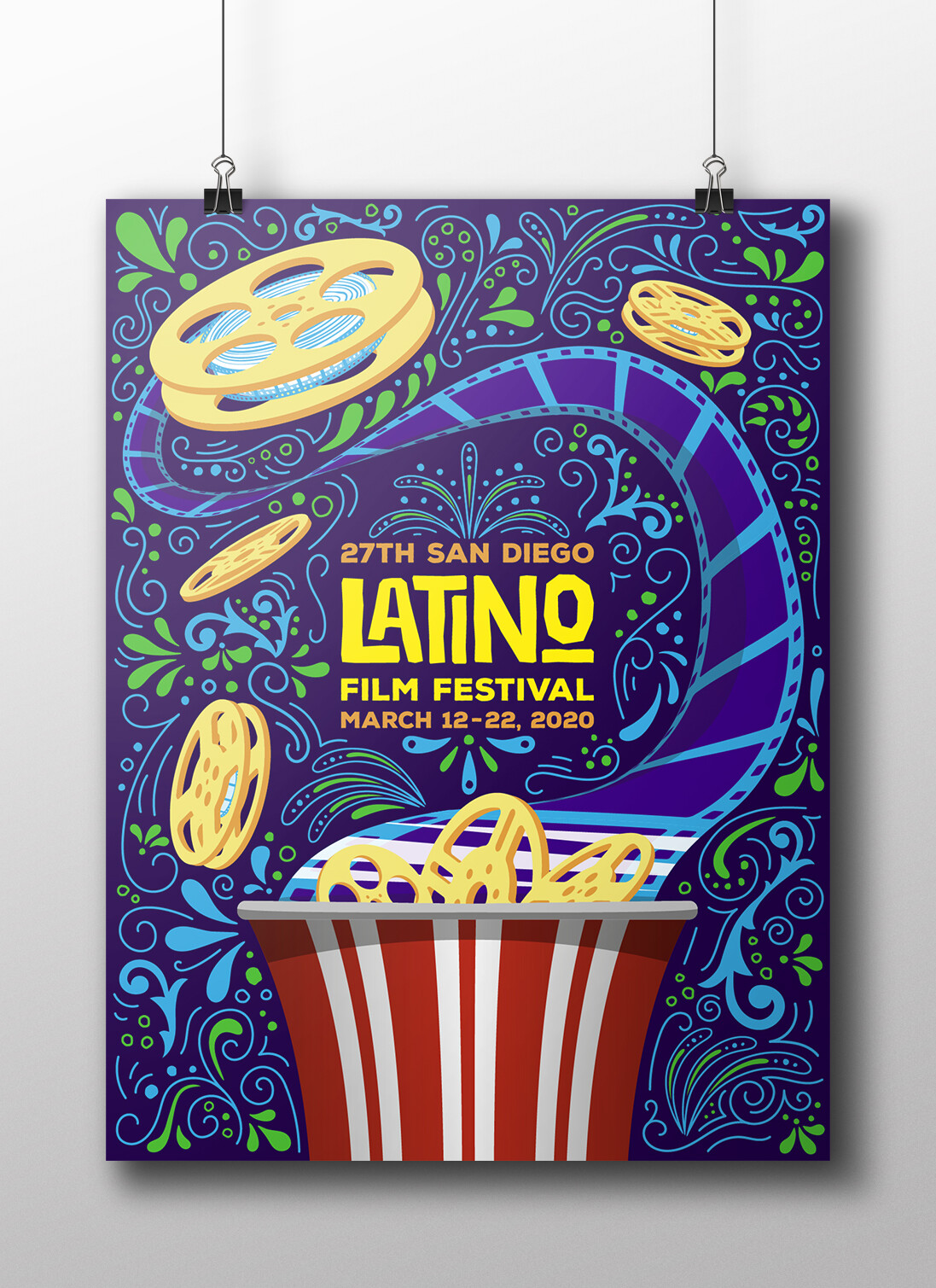 ArtStation 27th San Diego Latino Film Festival Poster