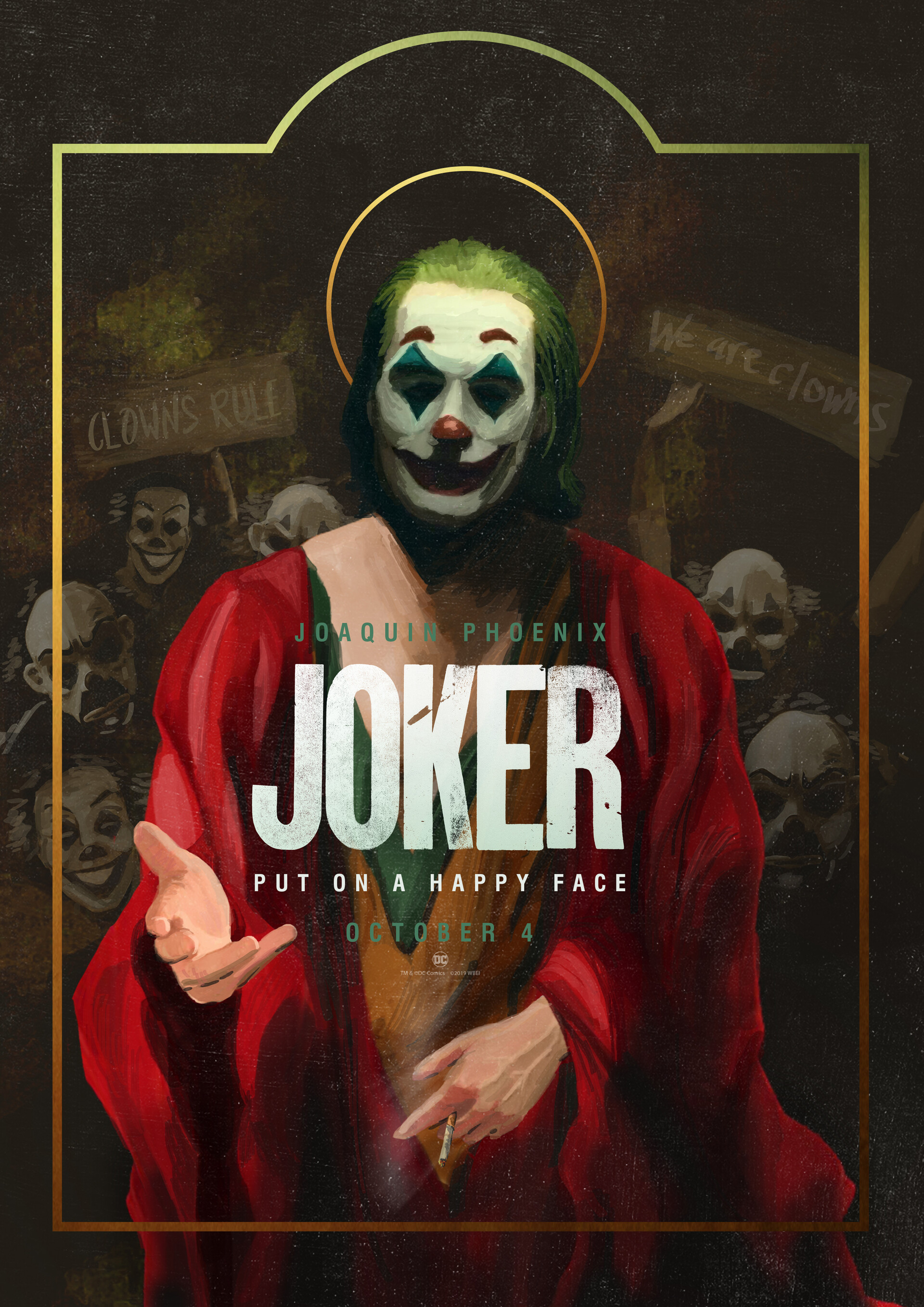 Artstation Follow The Joker Alternative Film Poster Entry