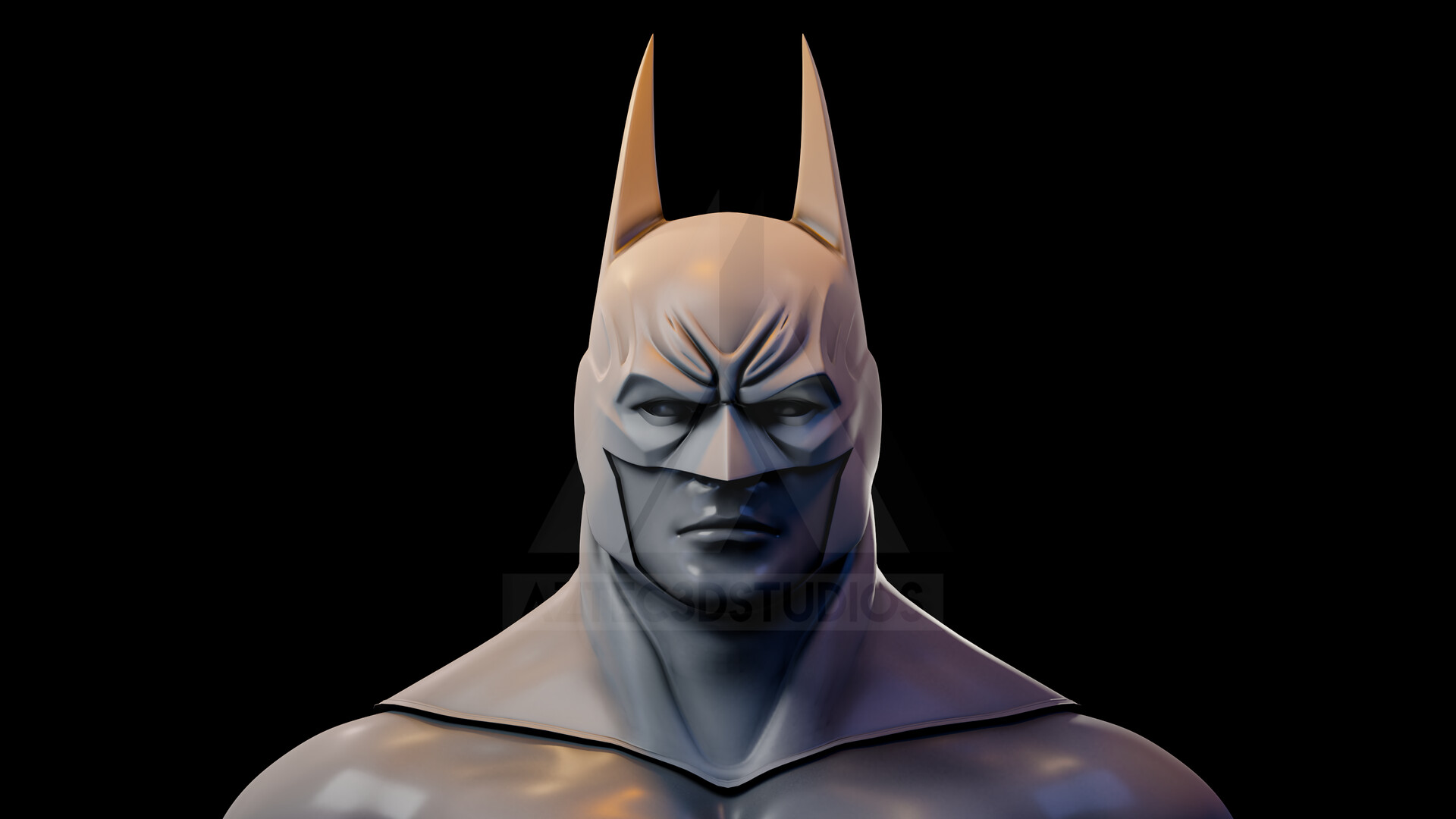ArtStation - Batman Arkham Asylum Cowl