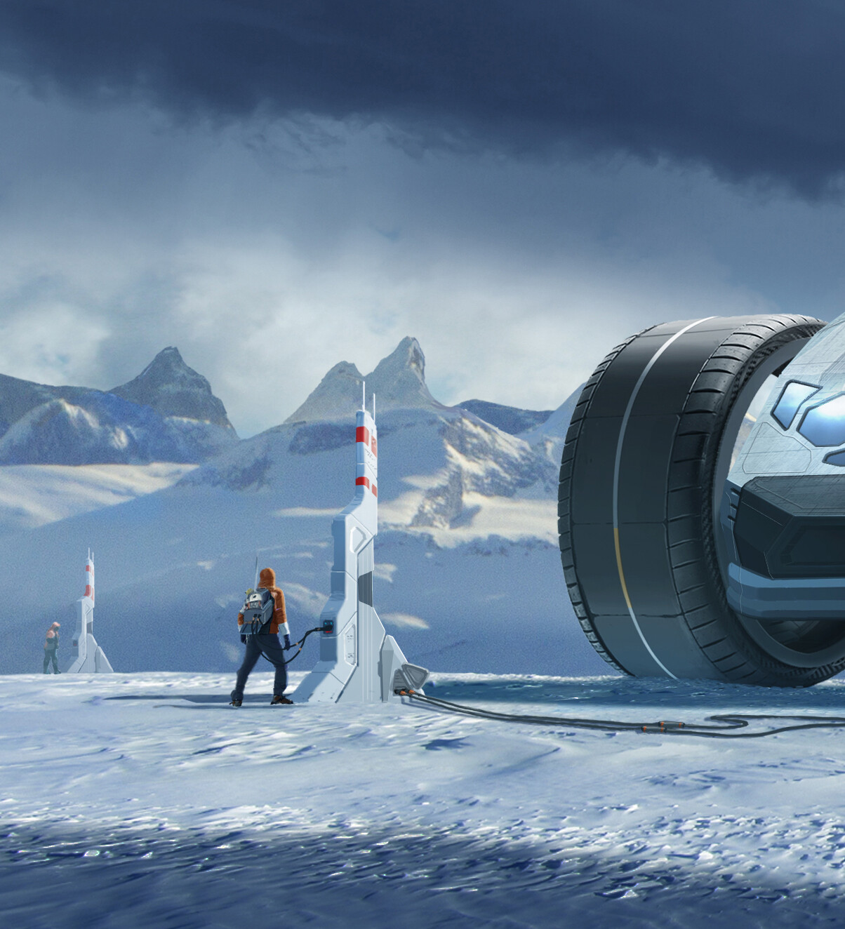 Glacier detail 1