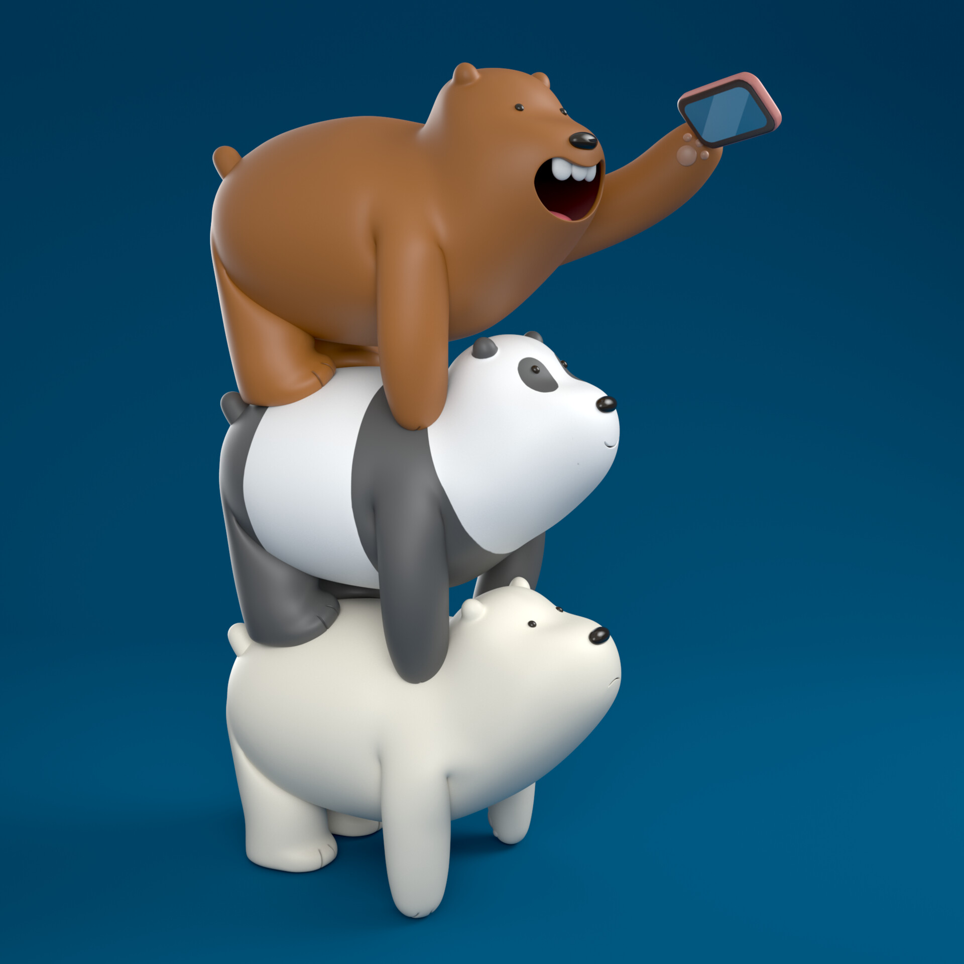 Artstation We Bare Bears Atilay Oznur