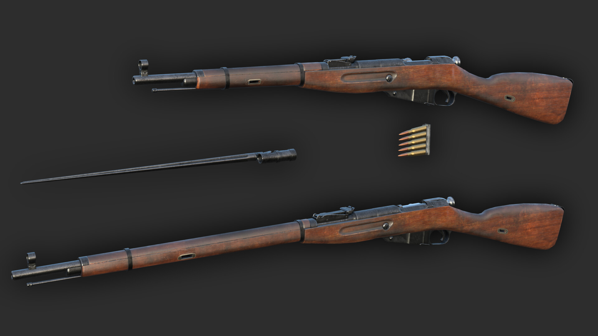 Artstation Mosin Nagant M11 30 And M1938 Oskari Mahlio Artstation Mosin Nagant M11 30 And M1938 Oskari Mahlio