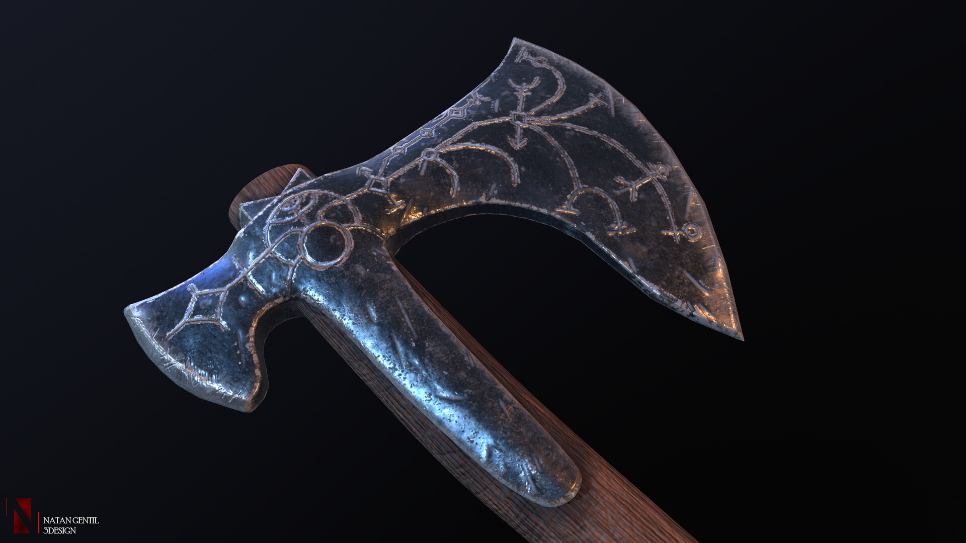Artstation Leviathan Axe Natan Gentil
