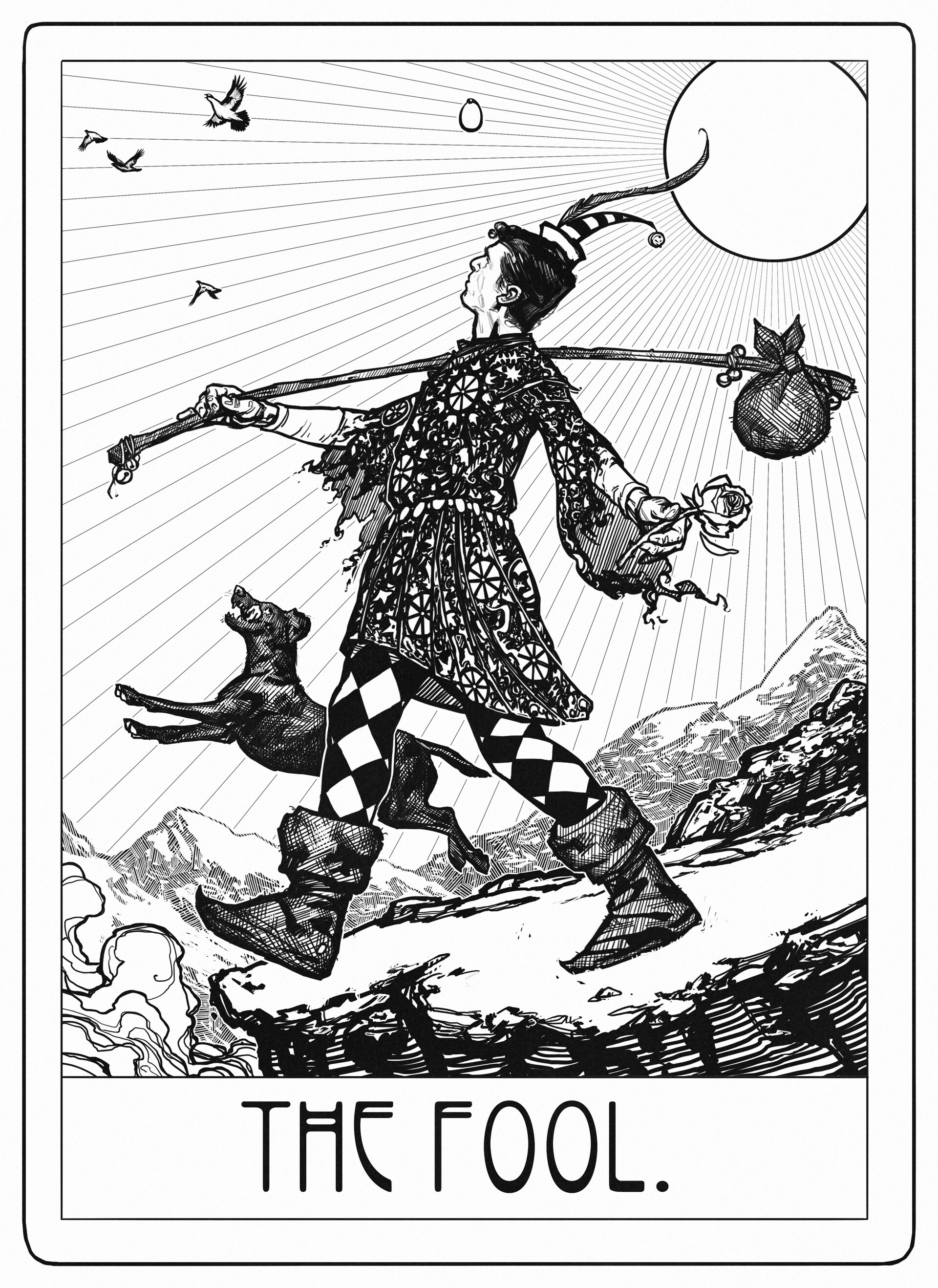 uafhængigt Hæl Regenerativ ArtStation - "The Fool" Tarot Card