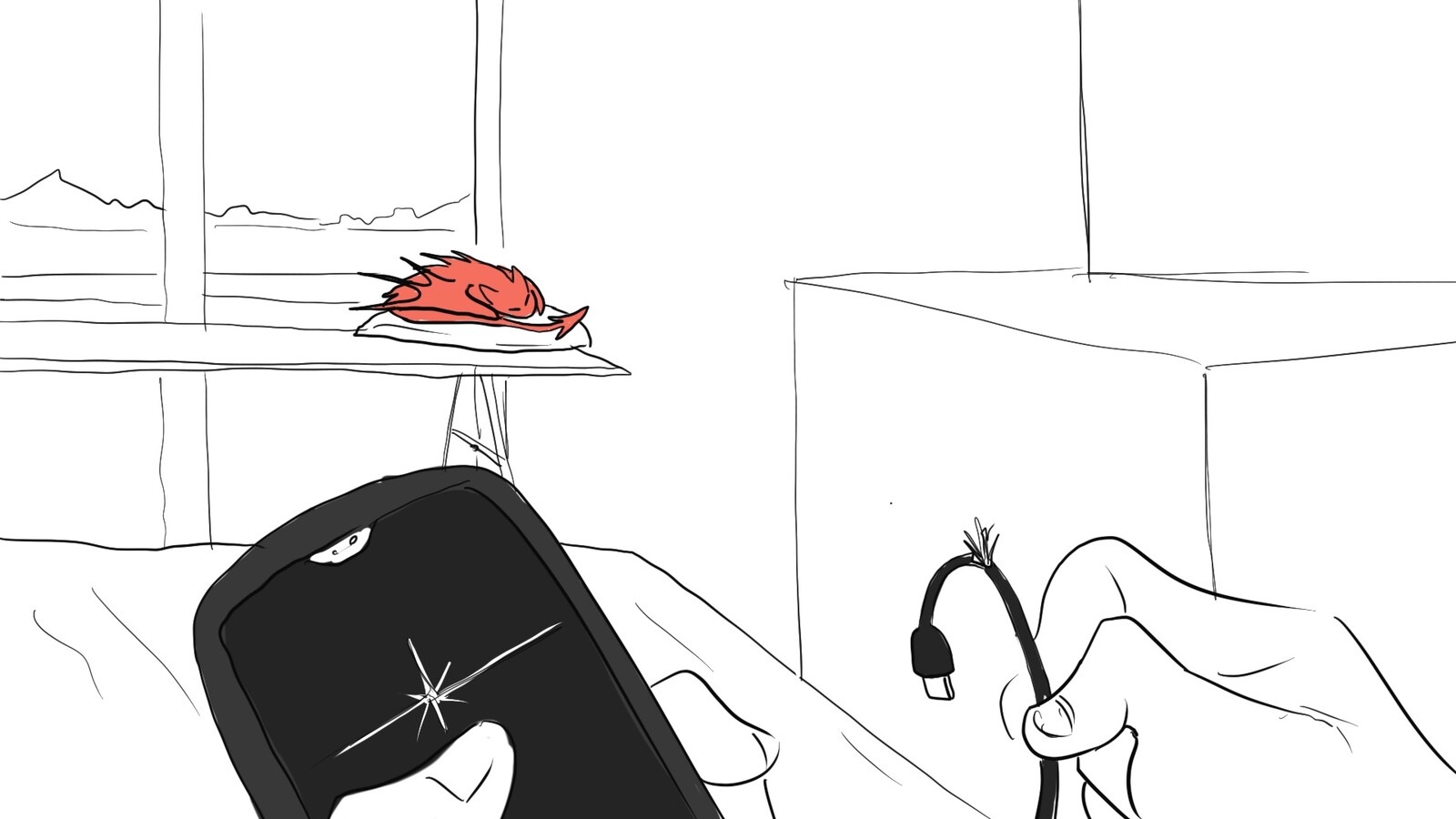 Our little Devil. Storyboard Panel