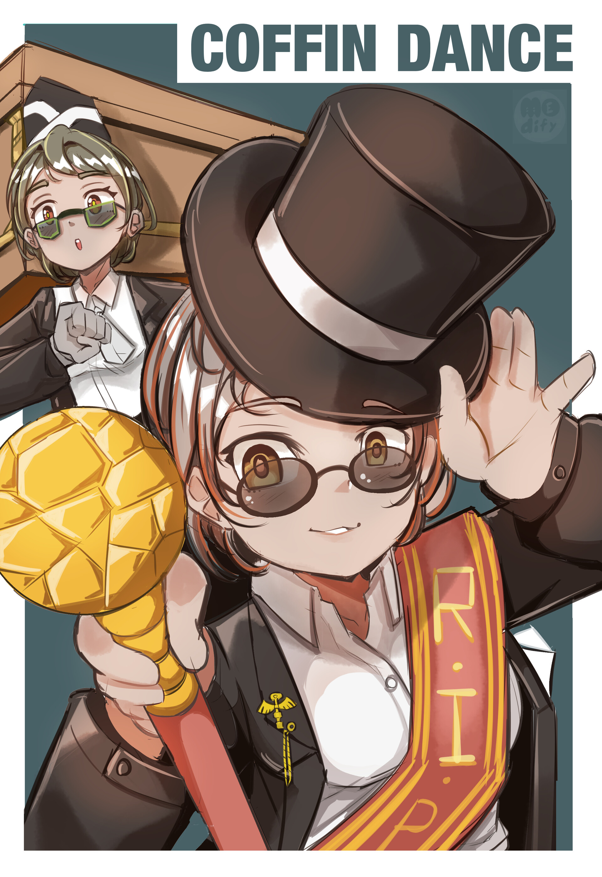 Artstation Coffin Dance Natthawut Loathaisong