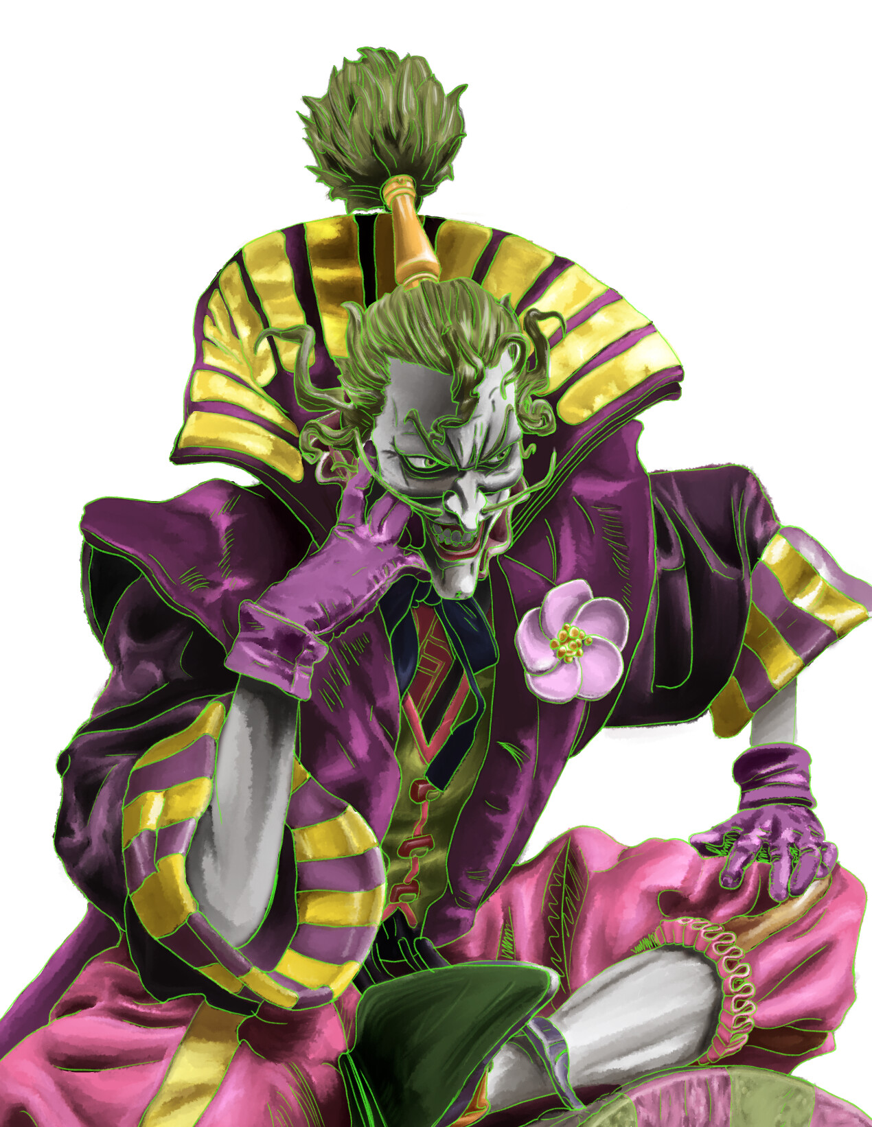 Artstation Lord Joker From Batman Ninja Movie