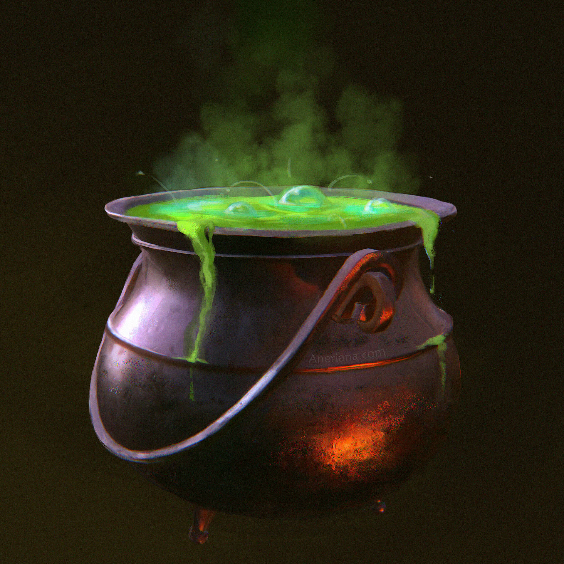 ArtStation - Witch's Cauldron