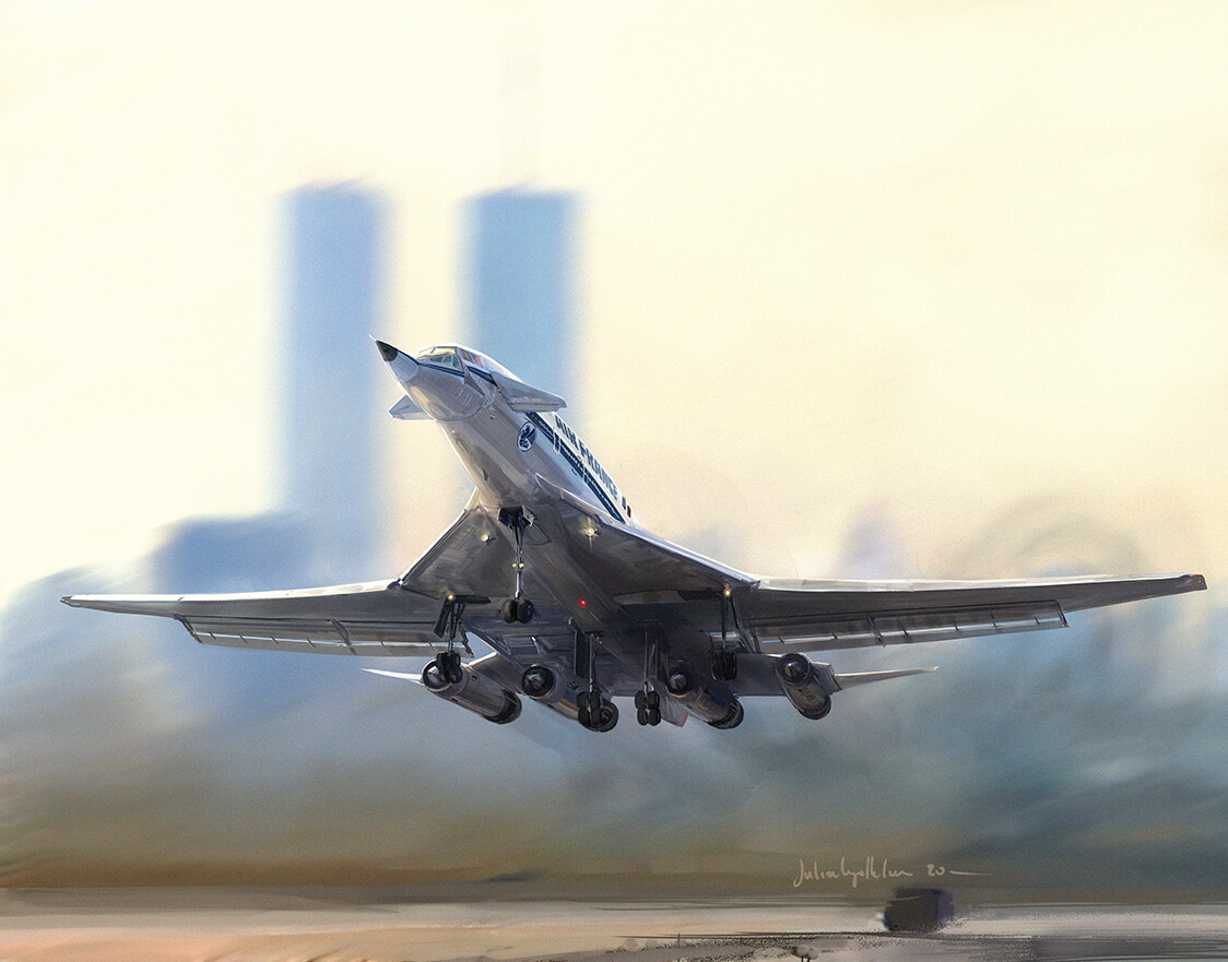 ArtStation - Boeing 2707-200 SST project WHAT IF
