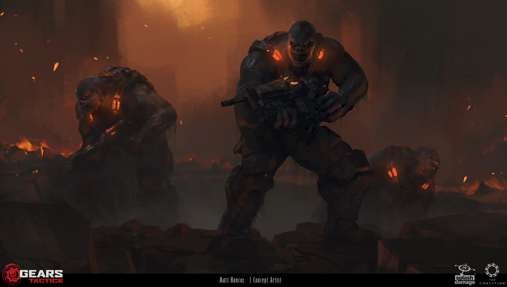 ArtStation Gears Tactics Locust Reveal