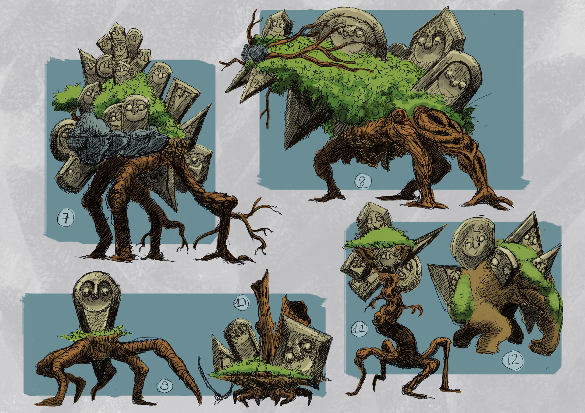 ArtStation - Tree golem