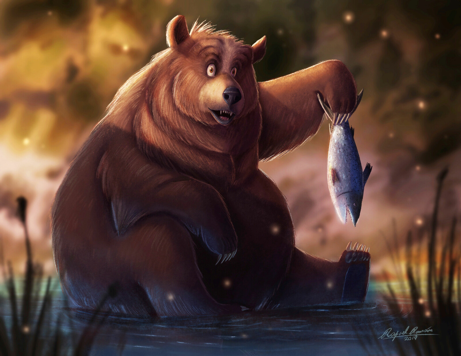 Fat Bear Fishing