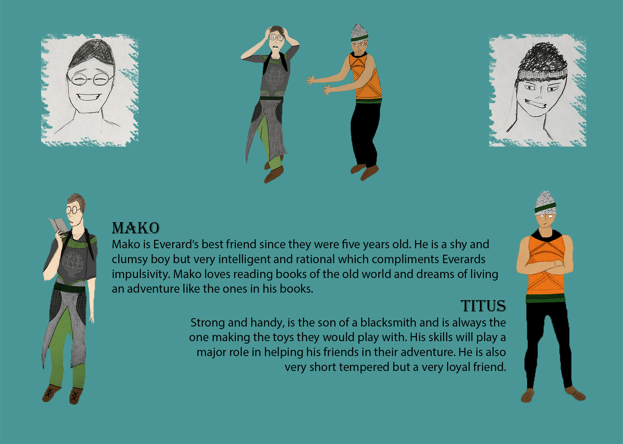 Secondary Characters Page