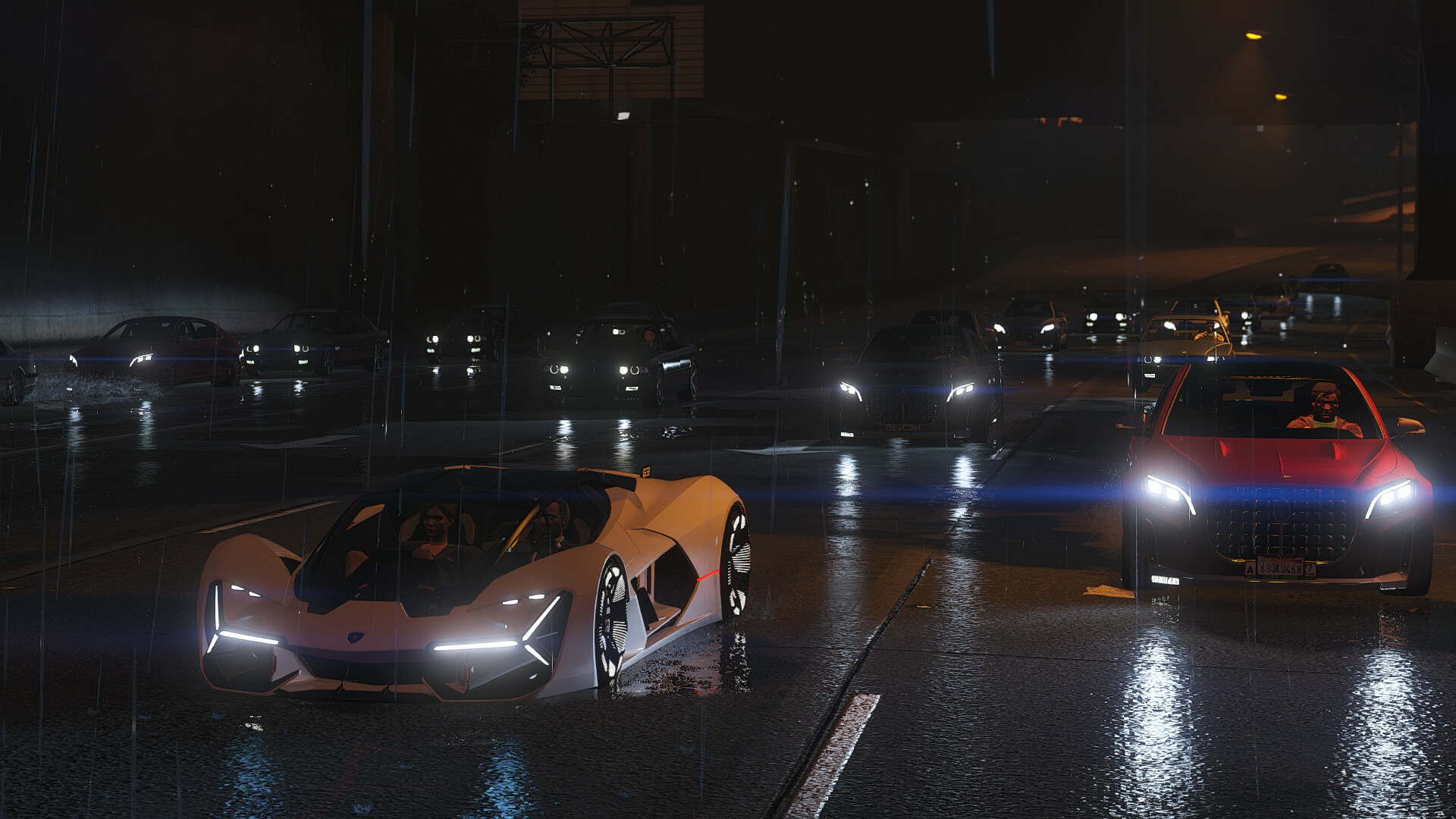 Night Shot of the Lamborghini Terzo Millennio. : r/GTAV