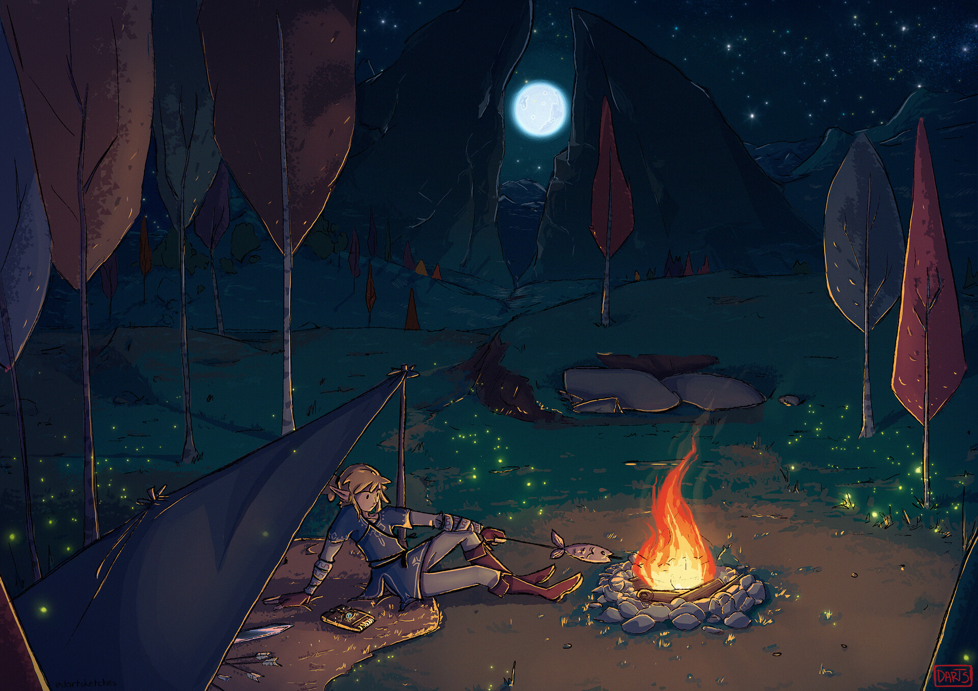 s night camp gabriela diniz