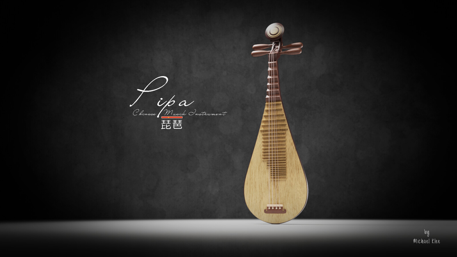 Pipa 琵琶 - Chinese musical Instrument horizont
