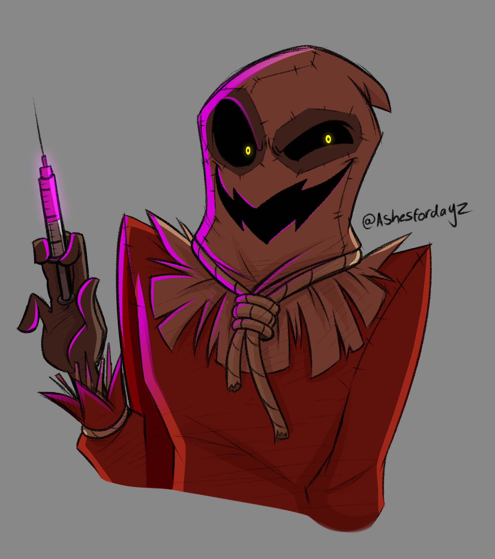 ArtStation Scarecrow Warmup Doodle Harley Quinn show