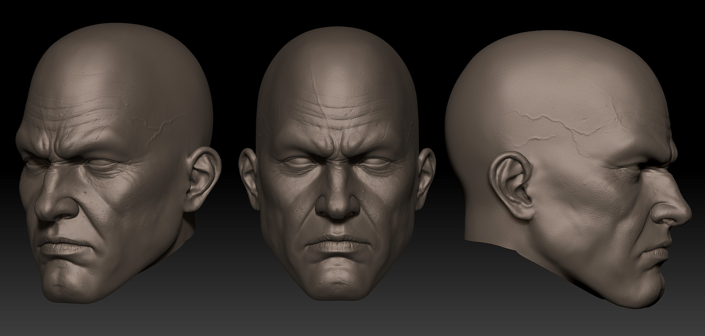 JD Styles Barbarian s head