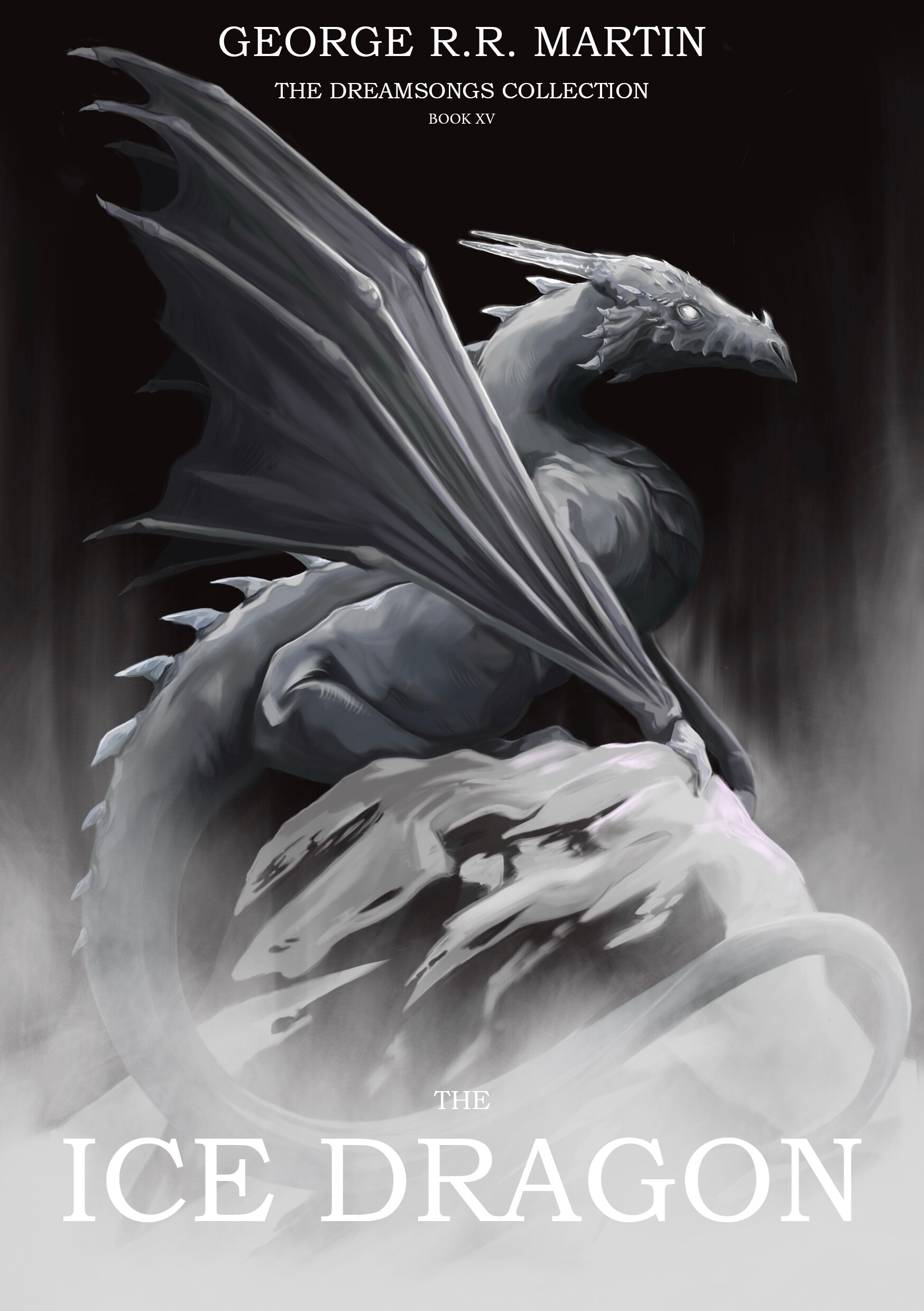 Viv Hughes The Ice Dragon Cover