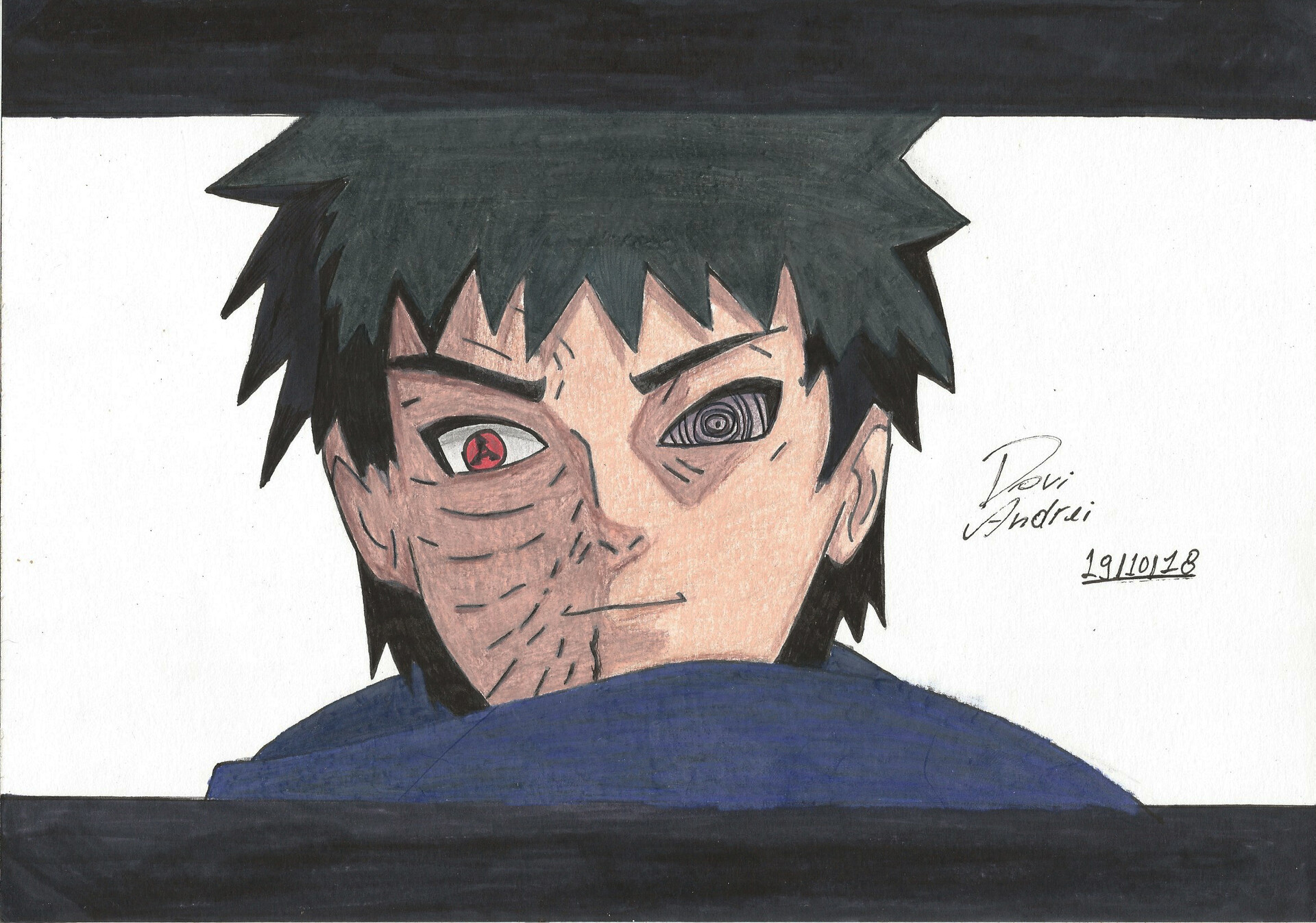 Davi Andrei - just some drawings of characters from the anime naruto