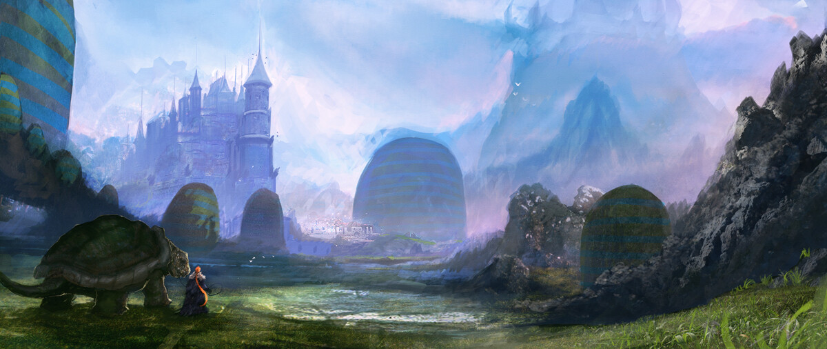 Weird Hills Kingdom concept art