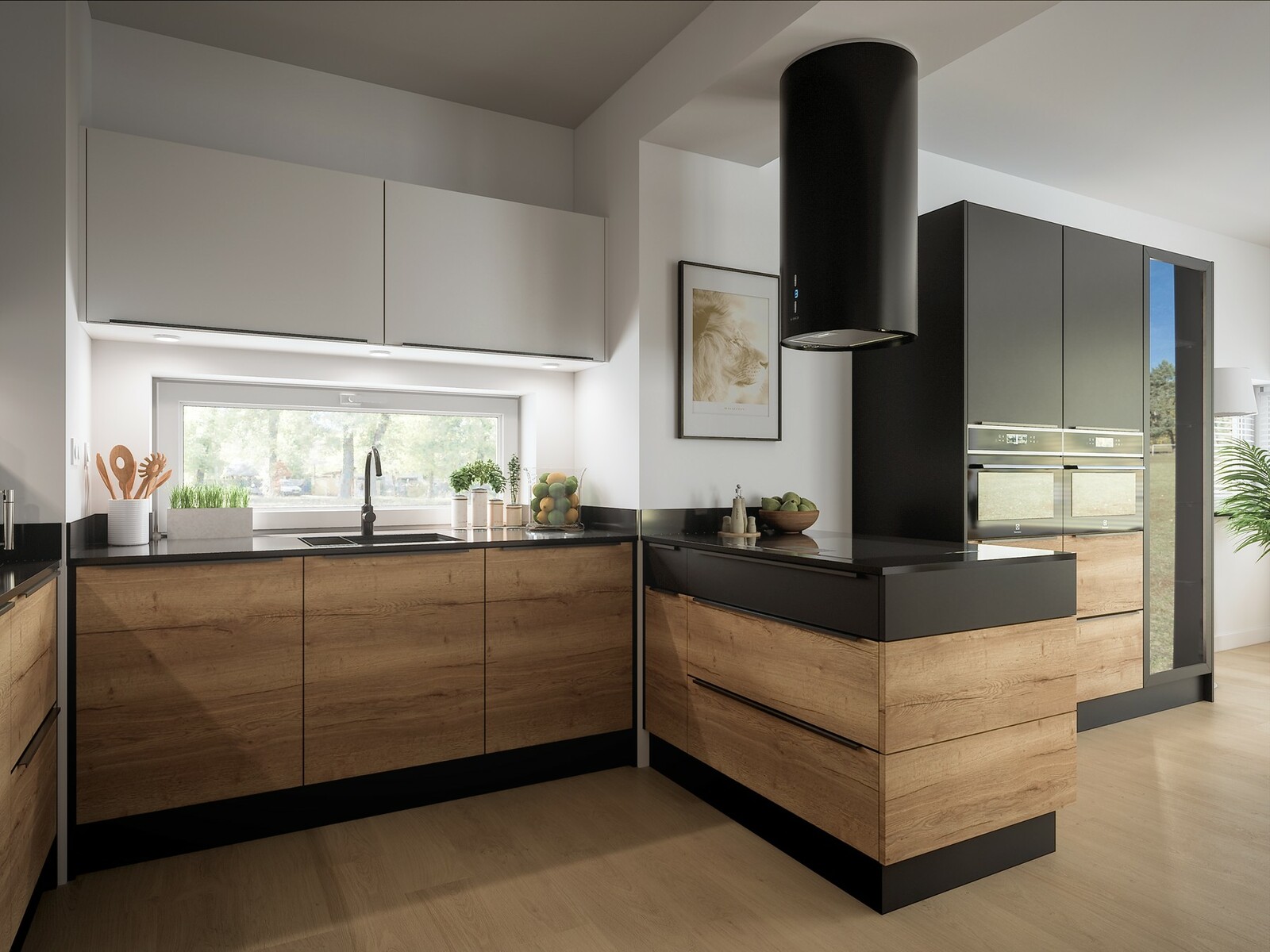 A Bit Industrial Kitchen Interior Archviz - Unreal Engine / UE4 + RTX