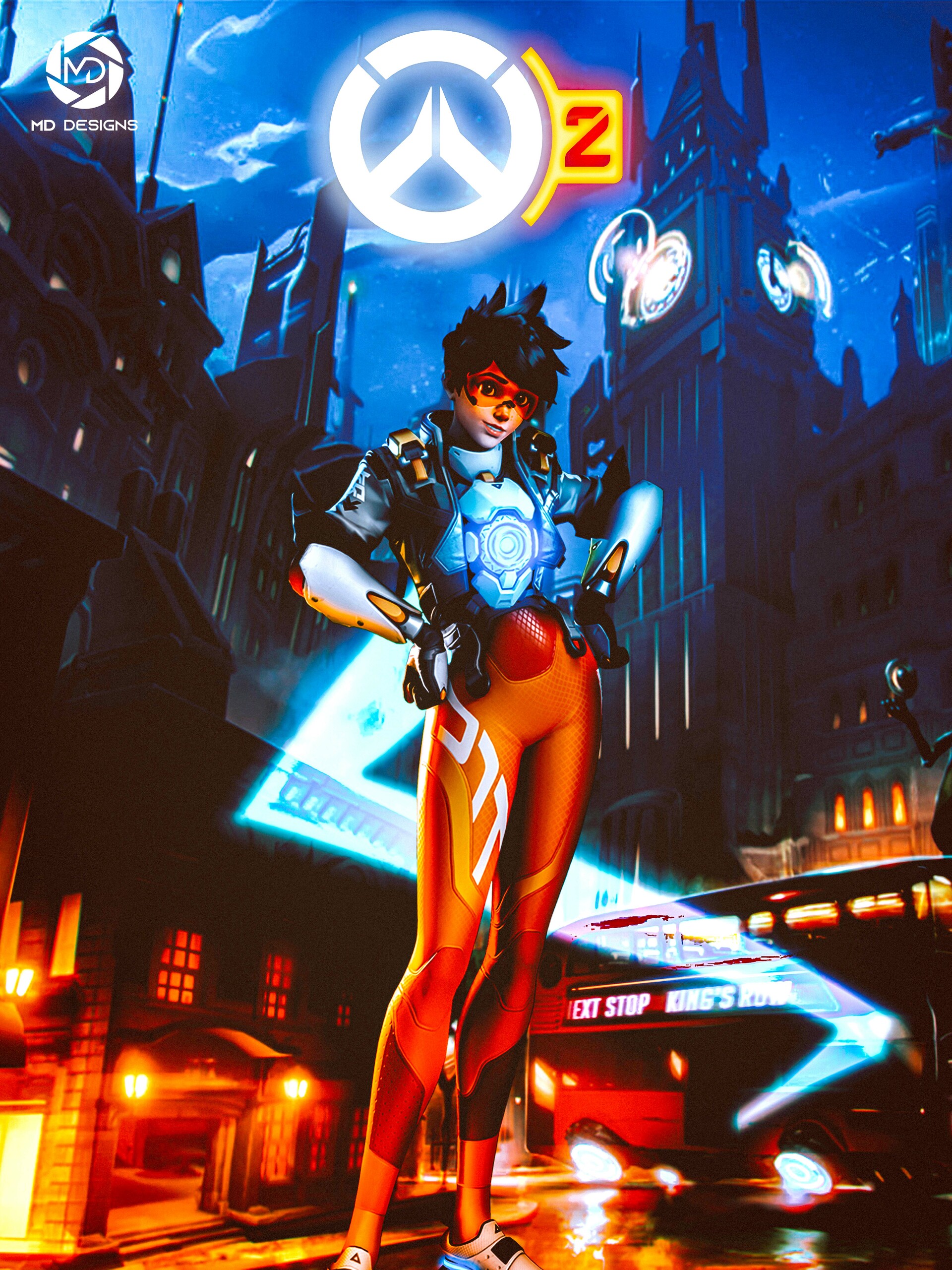 Tracer Overwatch 2 4K Wallpaper iPhone HD Phone #2810h