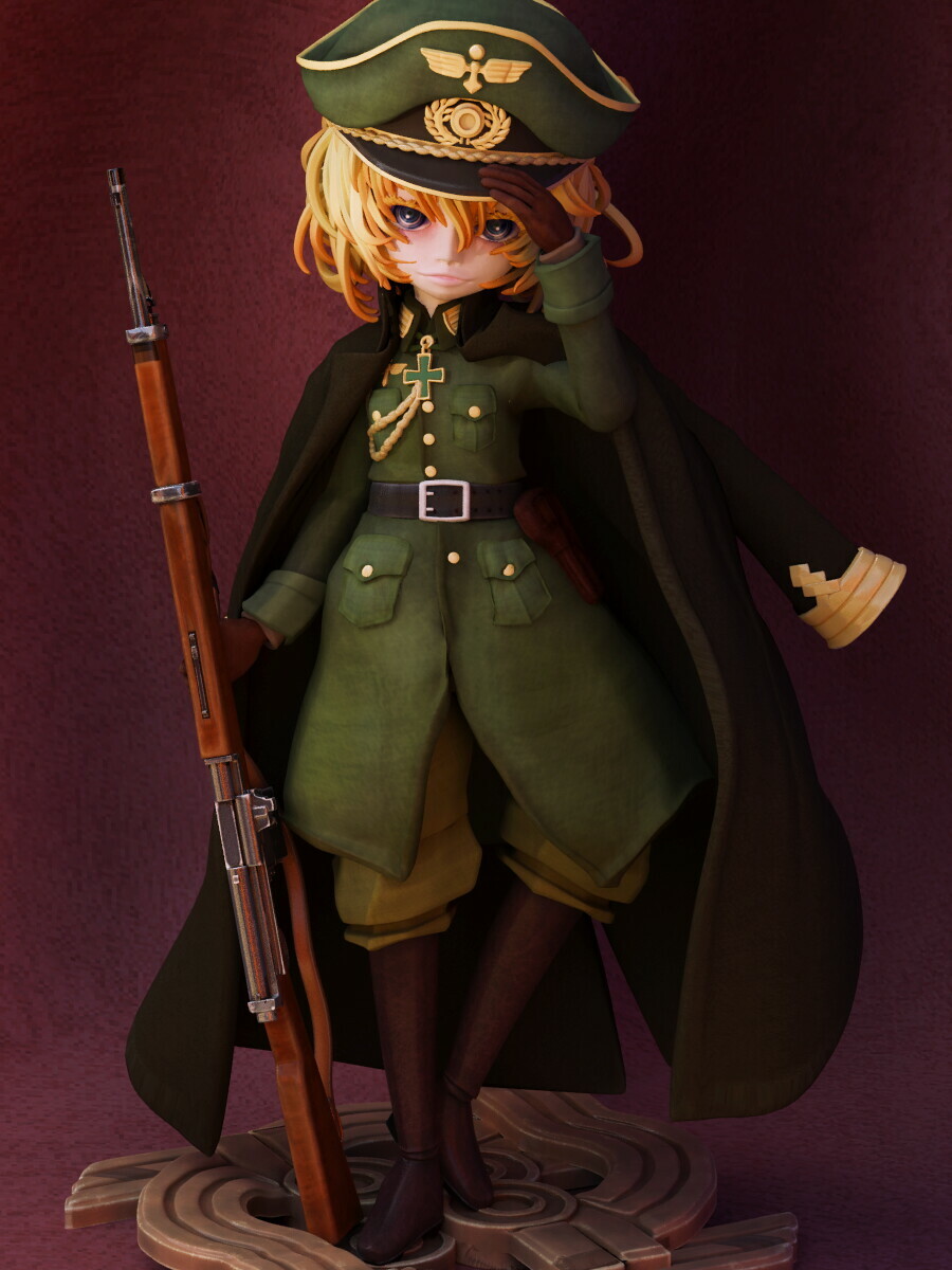 ArtStation - Major Tanya von Degurechaff