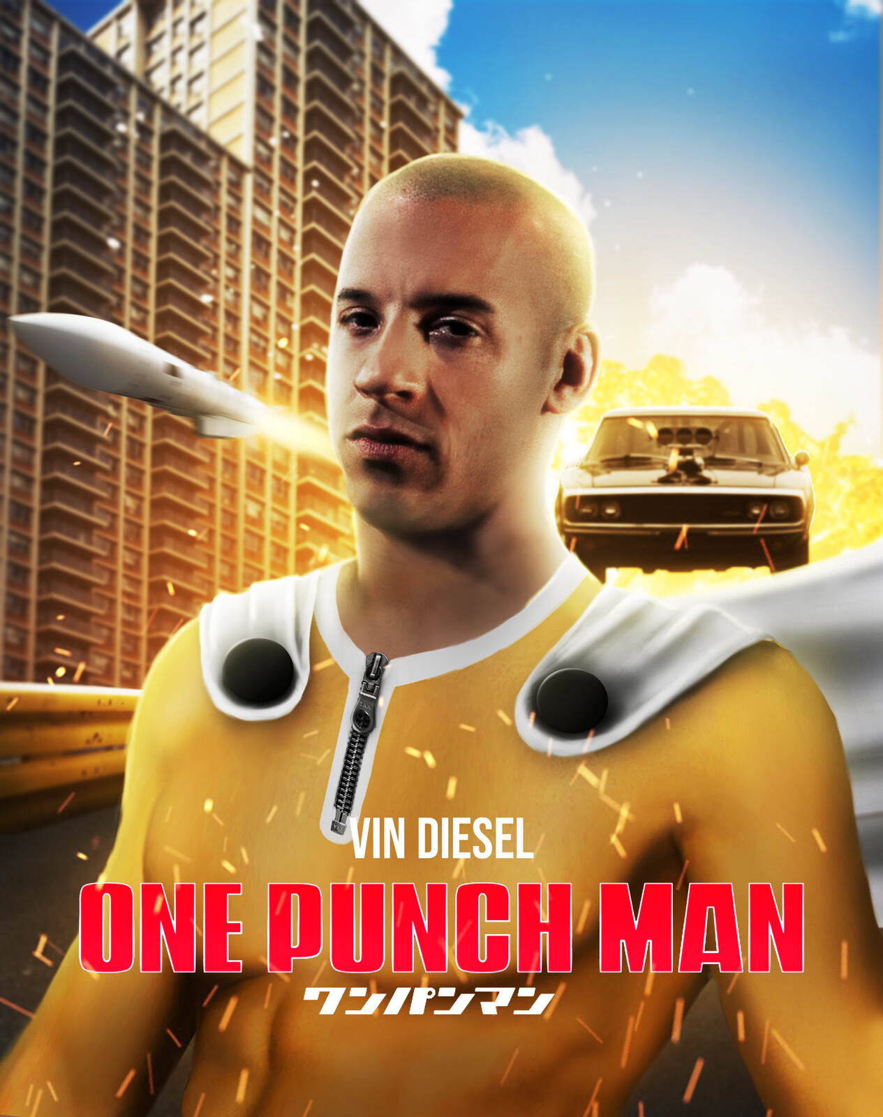 Artstation One Punch Man Live Action Zidane Ikhwan The world is full of strange monsters that mysteriously. one punch man live action zidane ikhwan