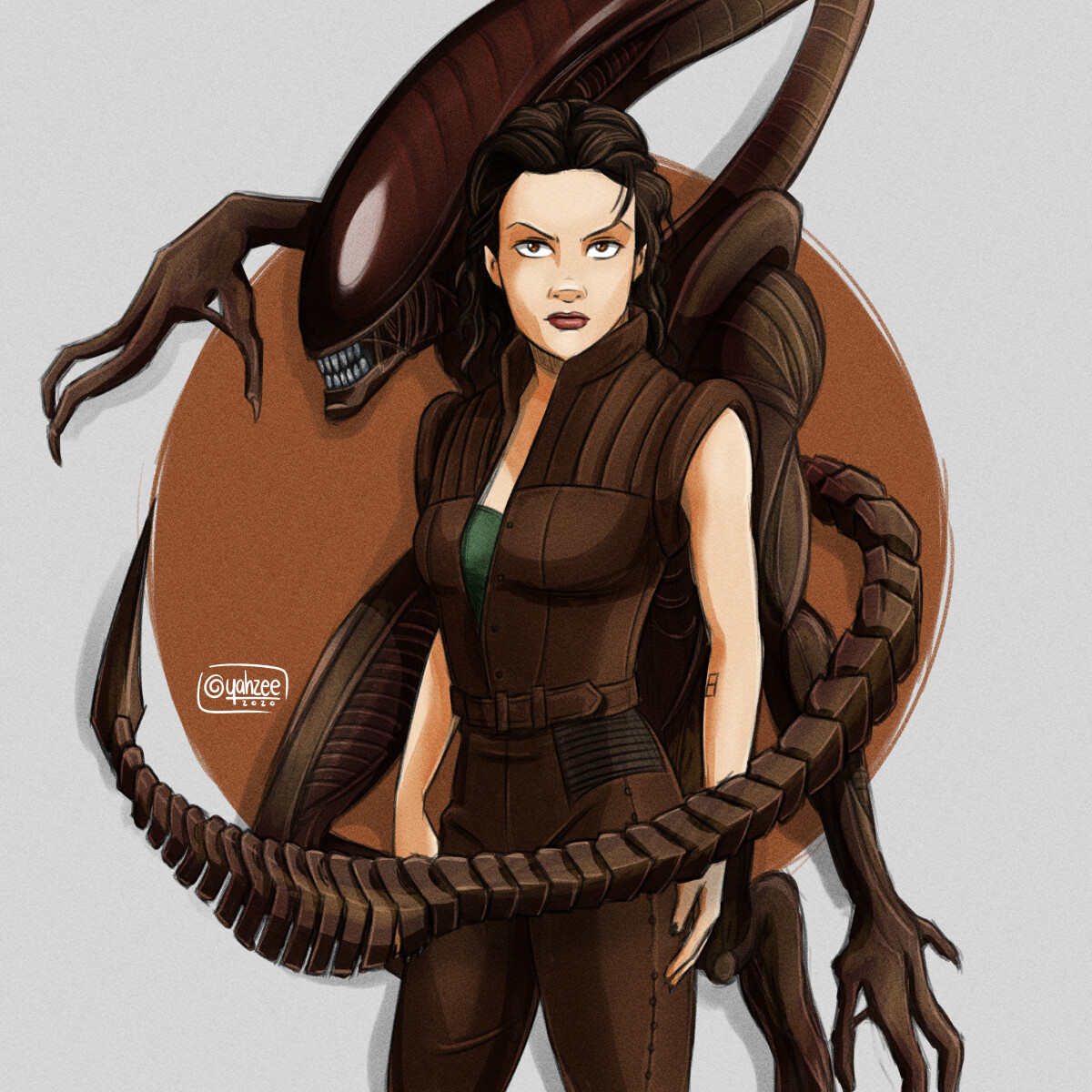 Yahzee Skellington Ripley From Alien Resurrection