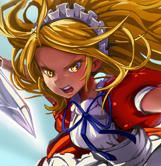 Alberto Moldes Yumeko Touhou Stage 5 boss in mystic square. alberto moldes yumeko touhou